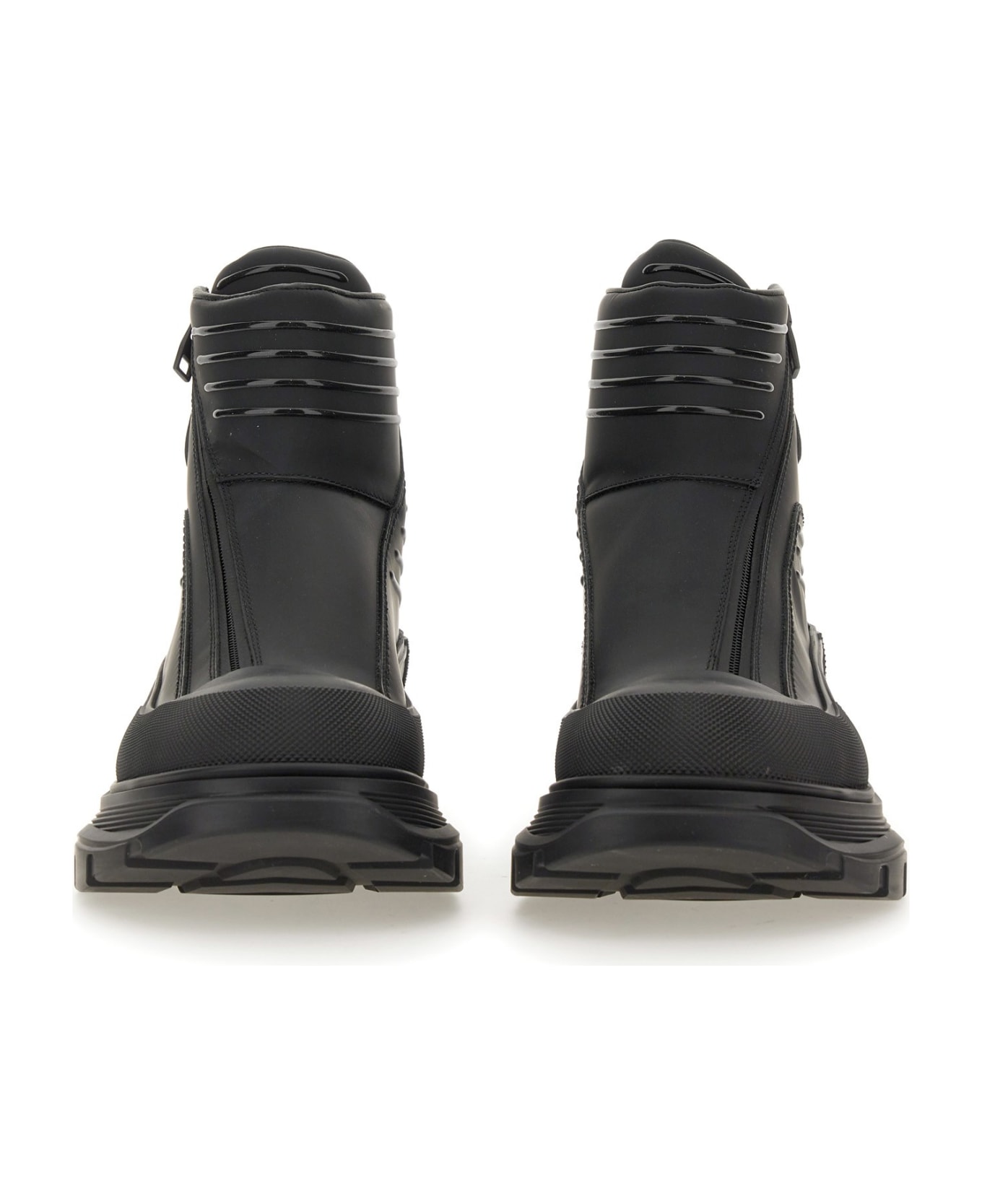 Alexander McQueen Tread Slick Ankle Boots - Nero ブーツ