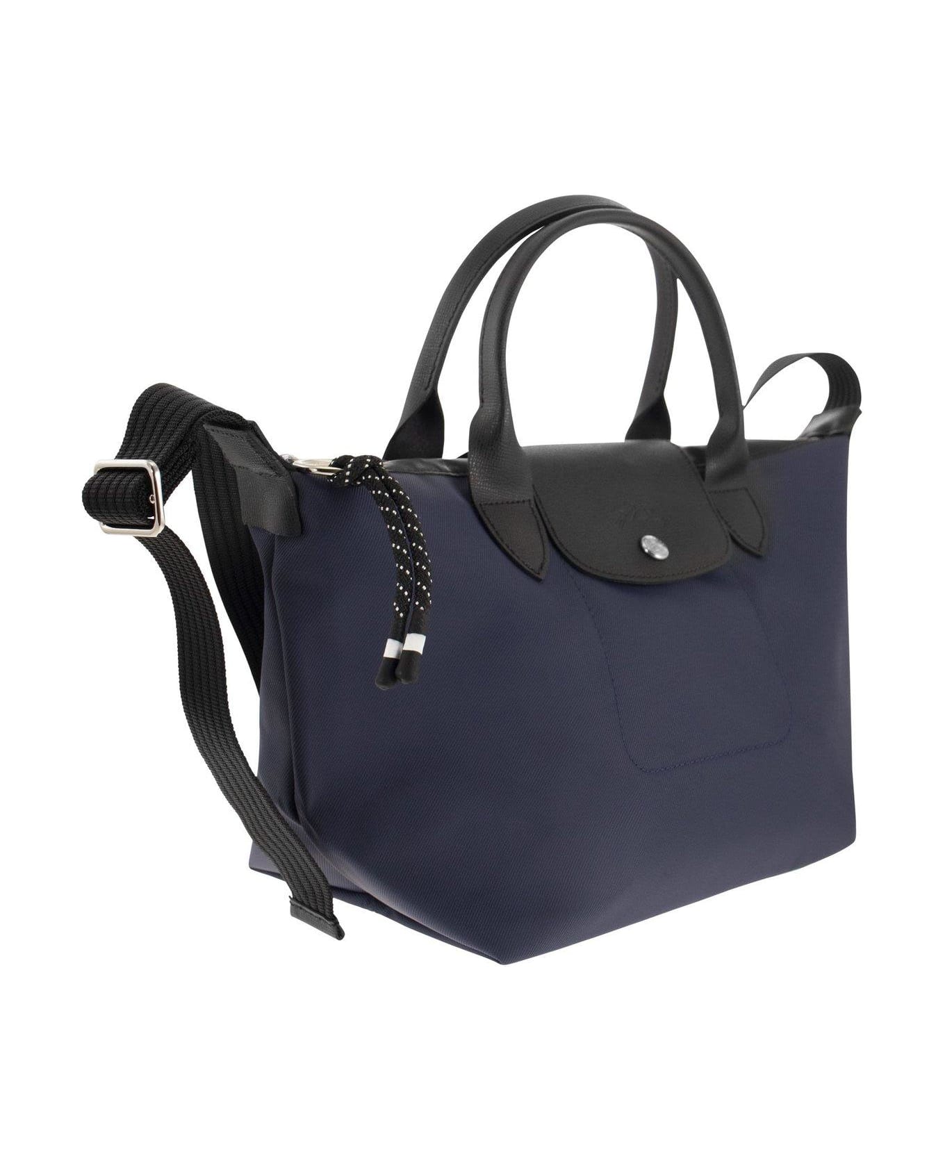 Longchamp Le Pliage Energy Strapped Small Tote Bag - BLUE