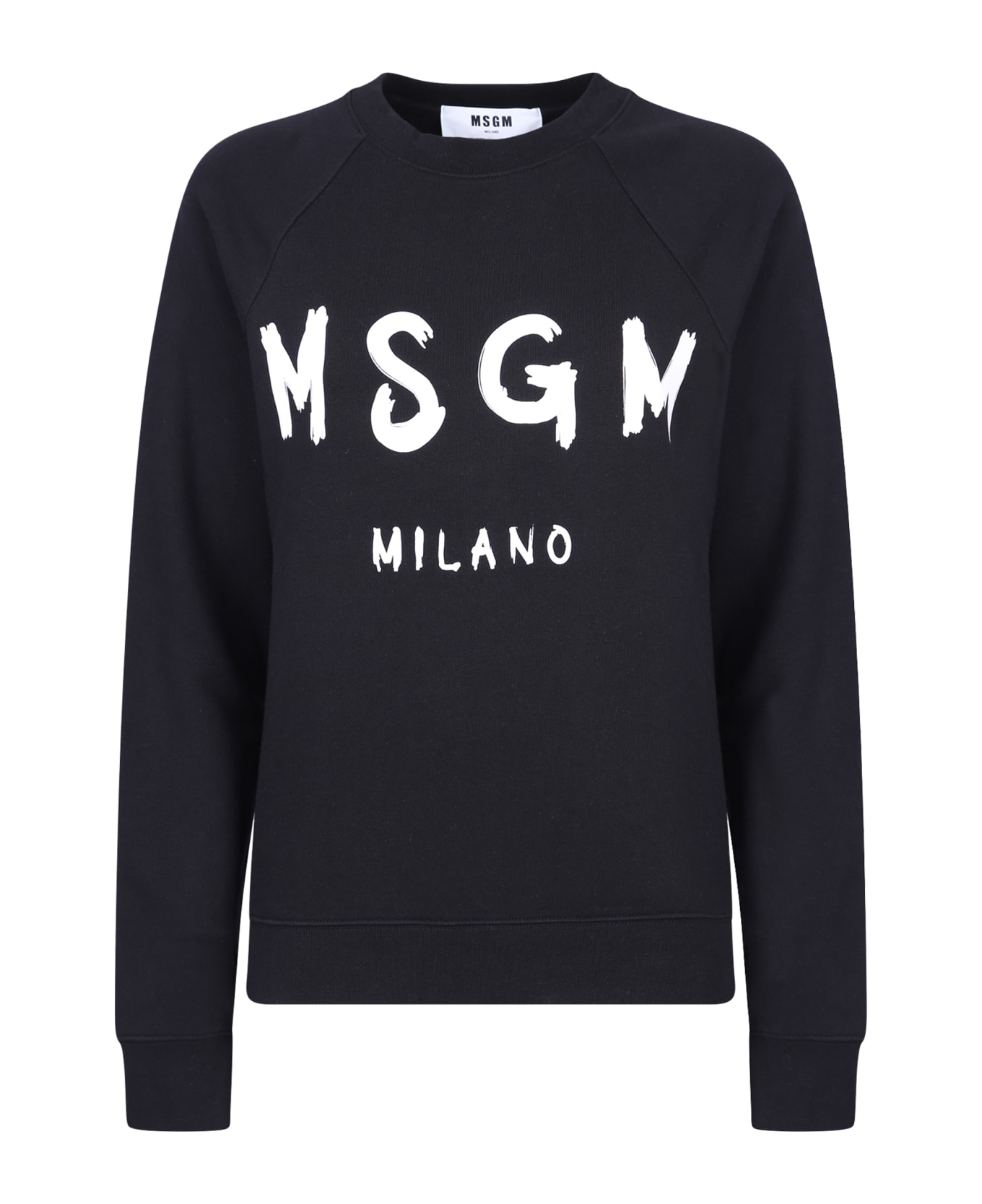 MSGM Relaxed Fit Sweatshirt - Black