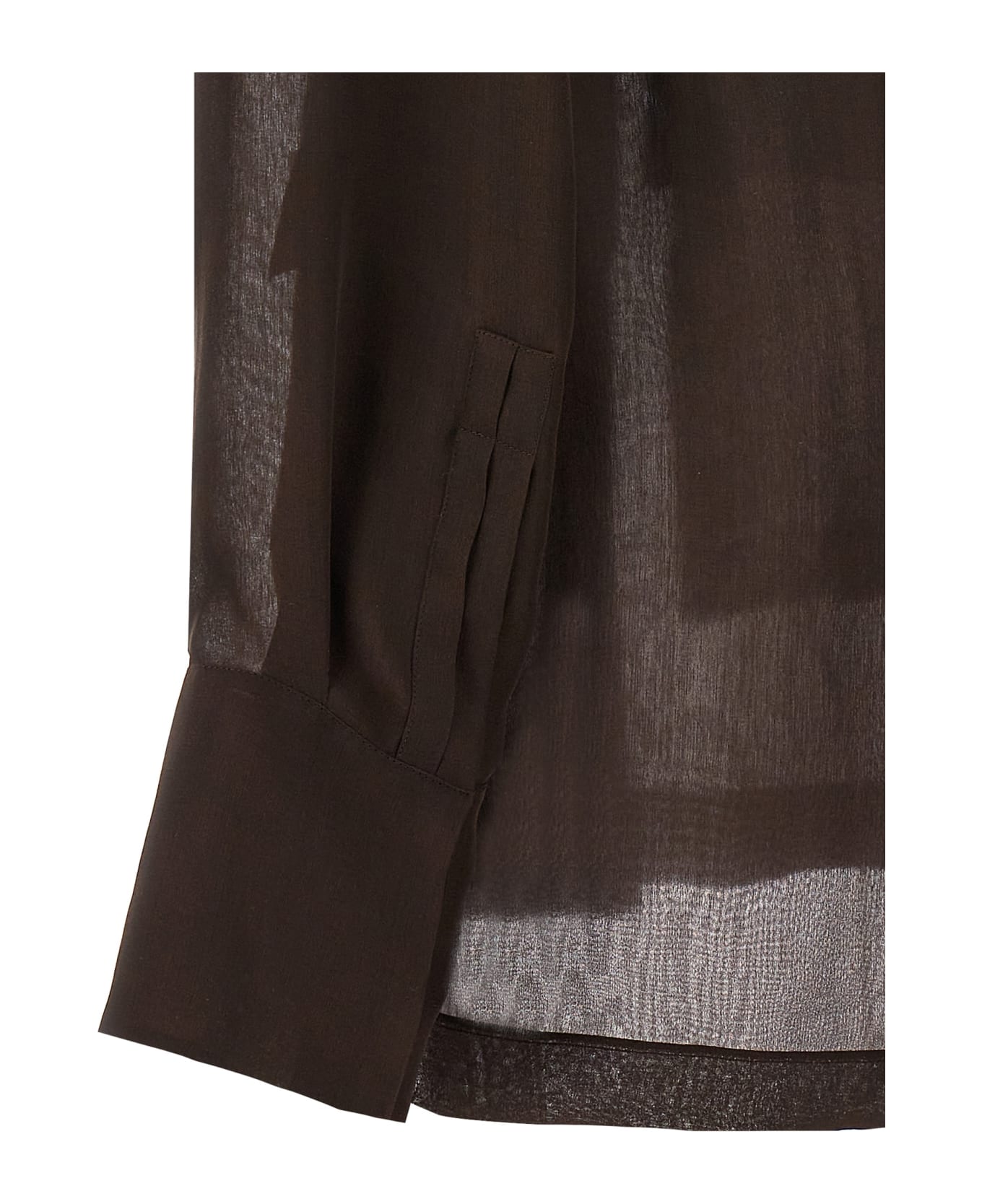 Saint Laurent 'saharienne' Dress - Brown コート＆ジャケット