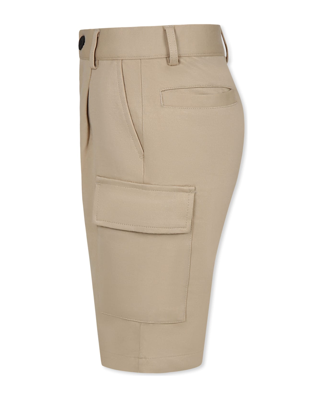 Hugo Boss Beige Shorts For Boy - Beige