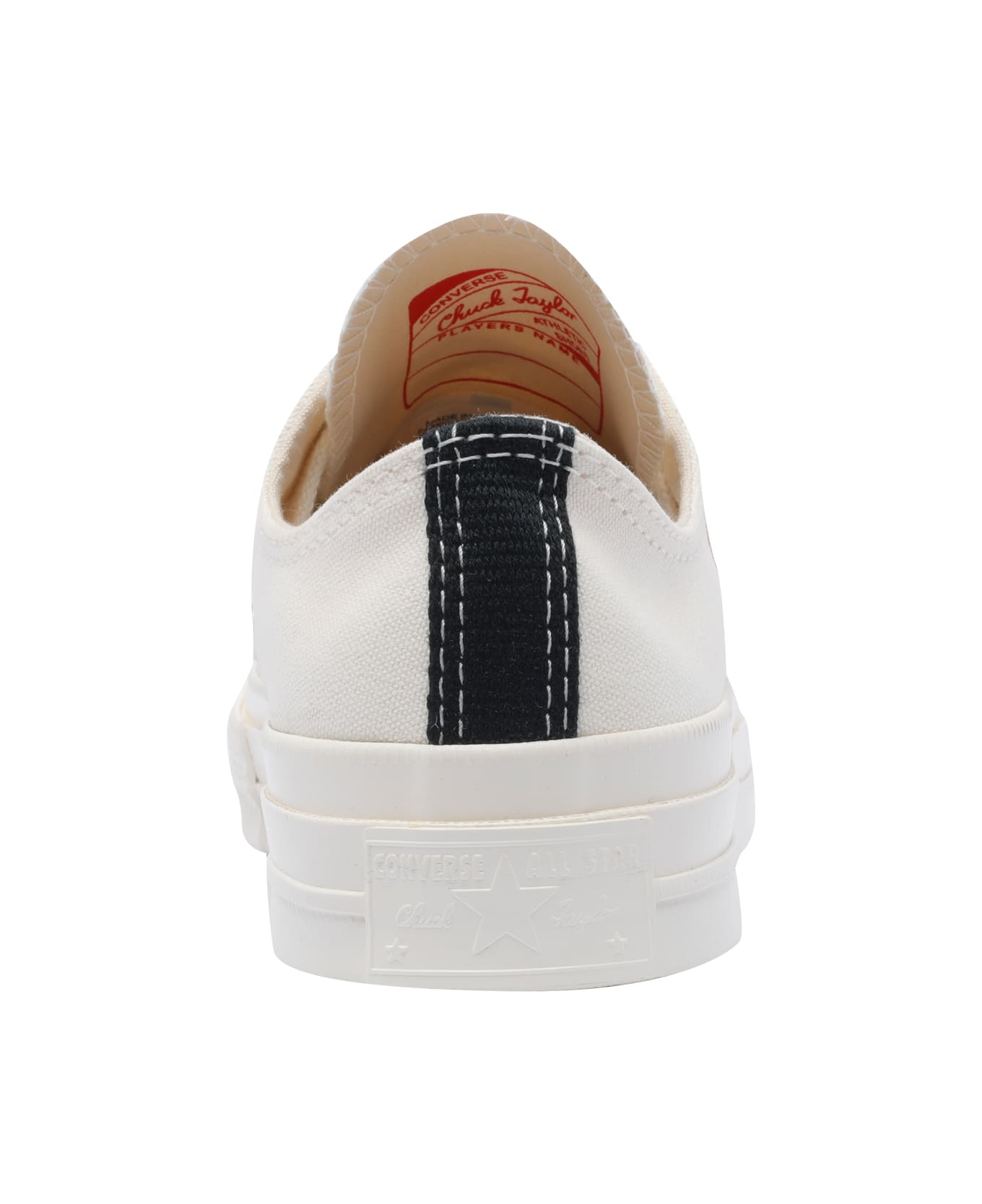 Comme des Garçons Play Chuck Taylor Sneakers - White