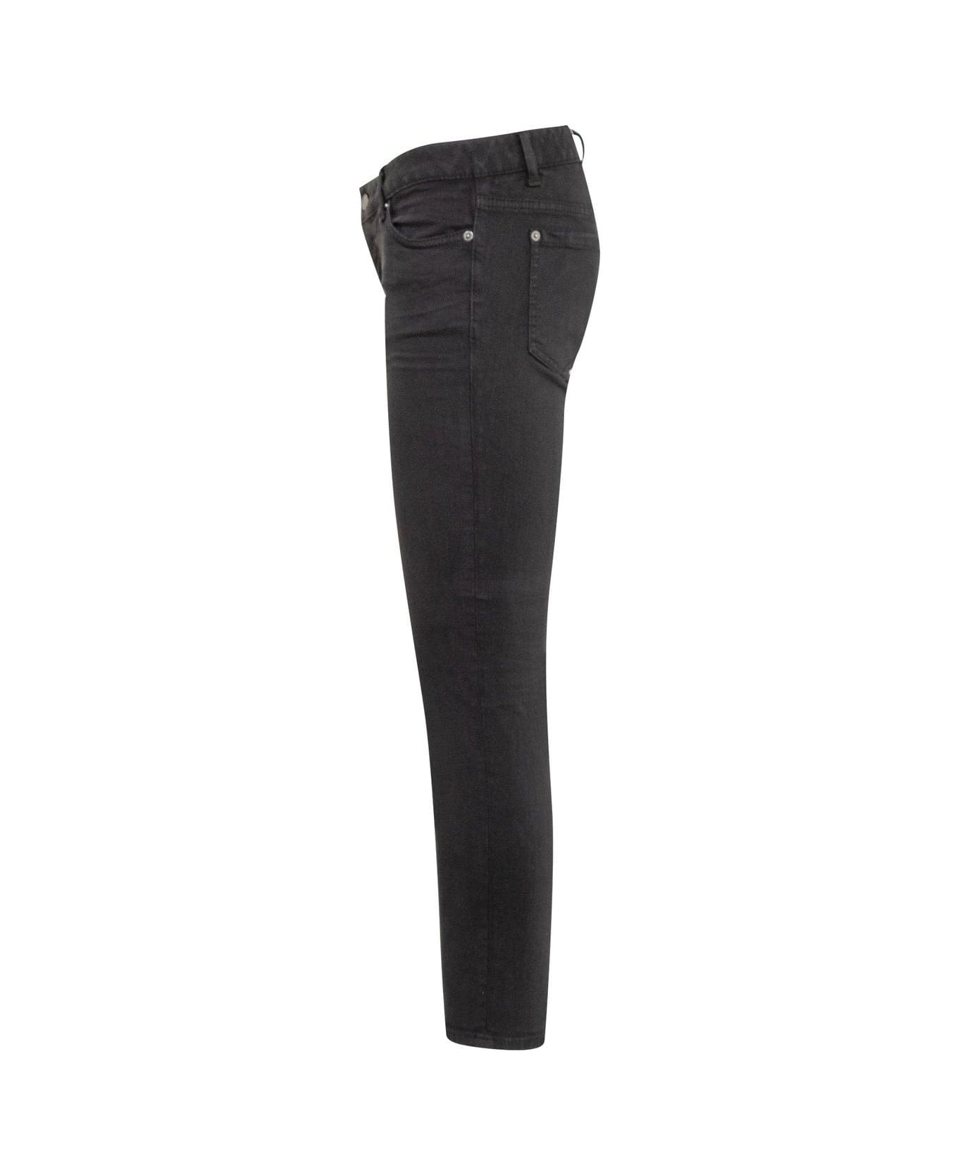 Dsquared2 Logo Patch Skinny Jeans
