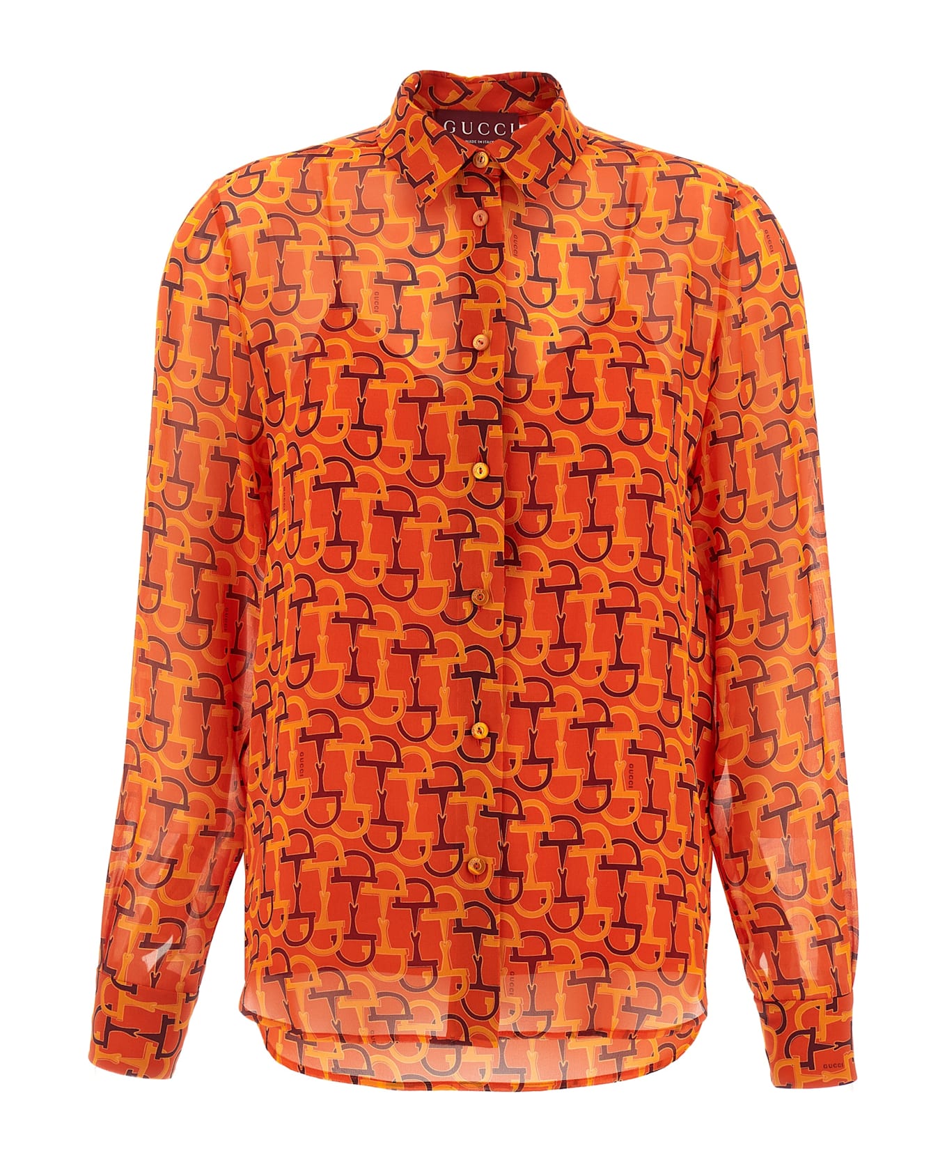 Gucci Clamp Print Shirt - Multicolor