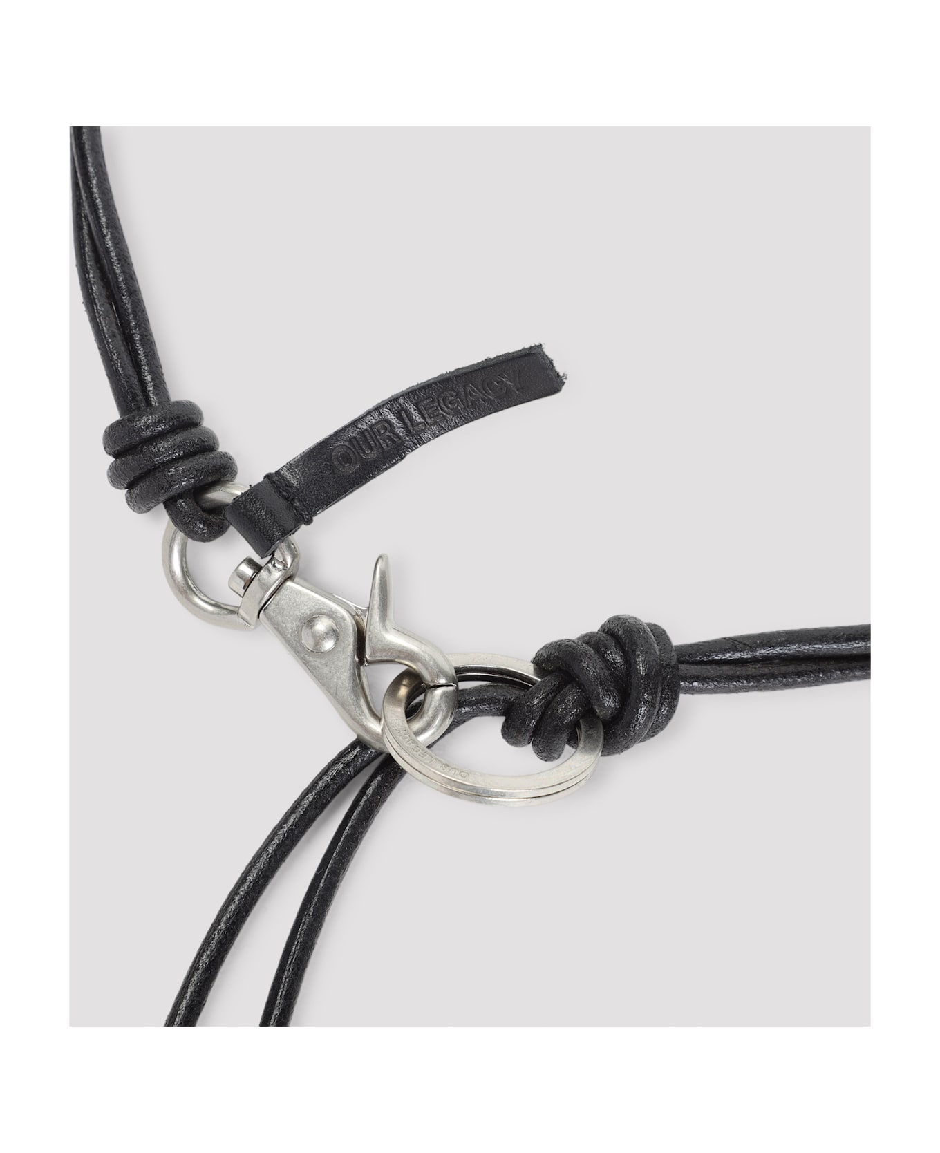 Our Legacy Udon Ladon Key Ring - Black