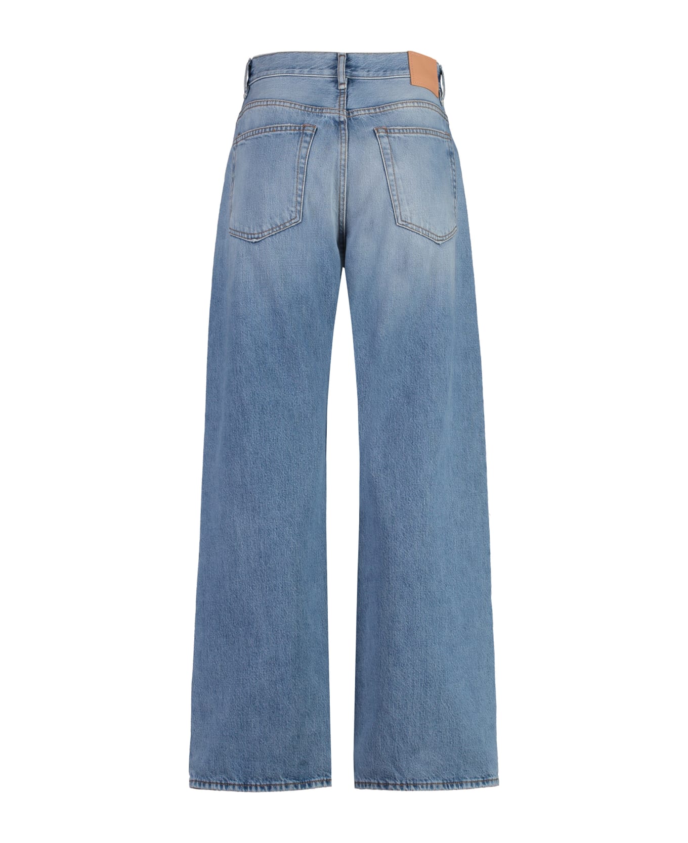 Acne Studios 5-pocket Straight-leg Jeans - DENIM