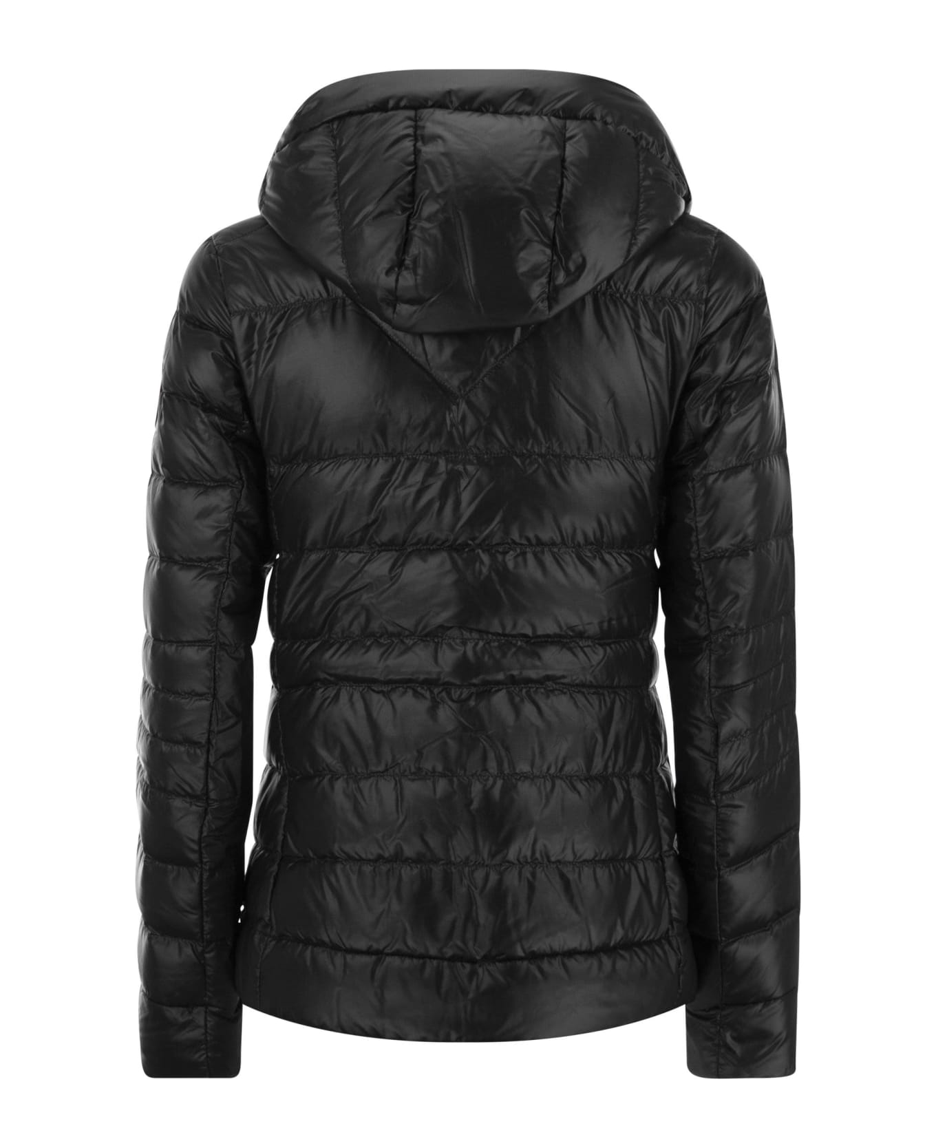 Canada Goose Cypress - Hooded Down Jacket - Black