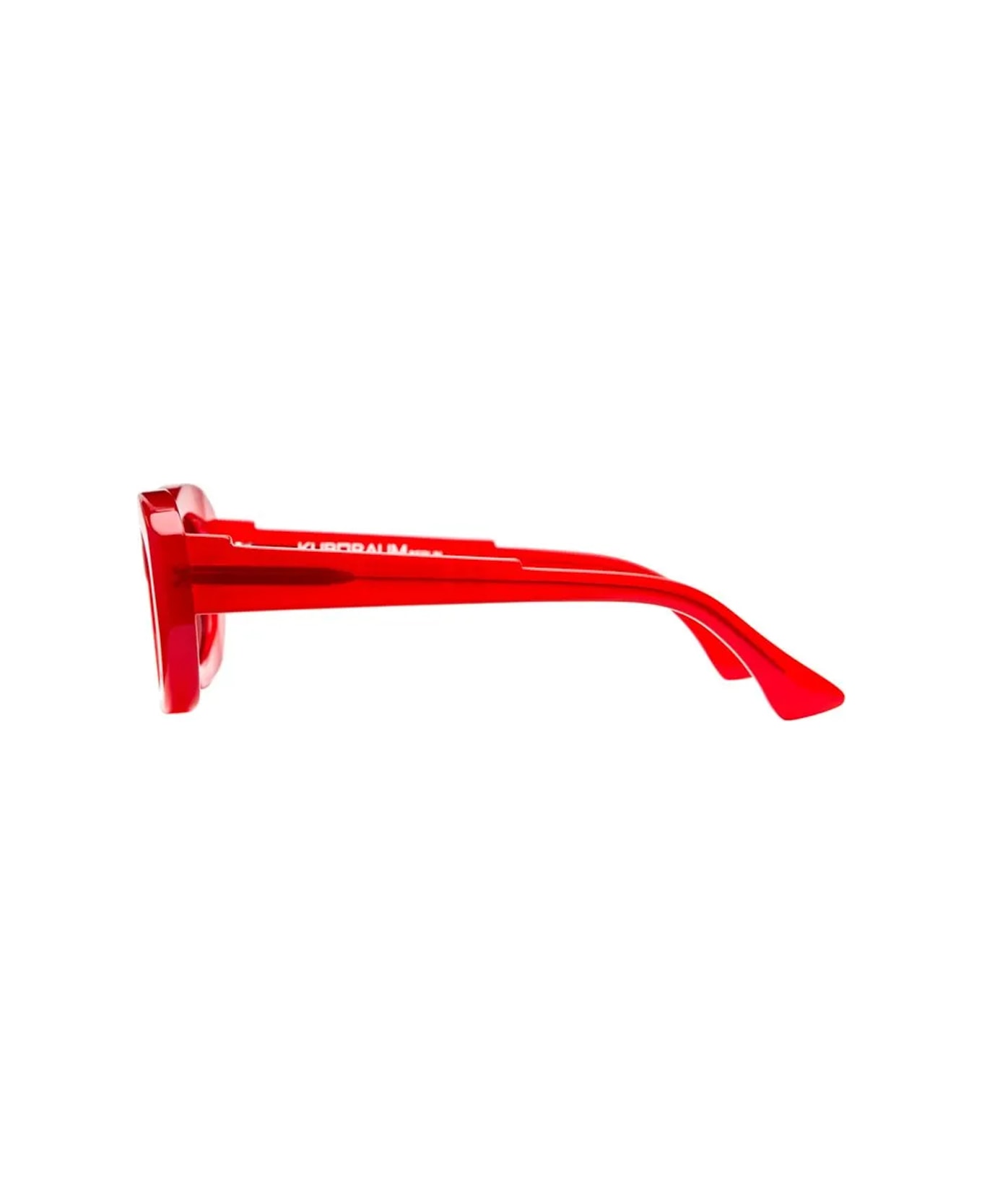 Kuboraum Maske X23 Rd 2grey Red Sunglasses - Rosso