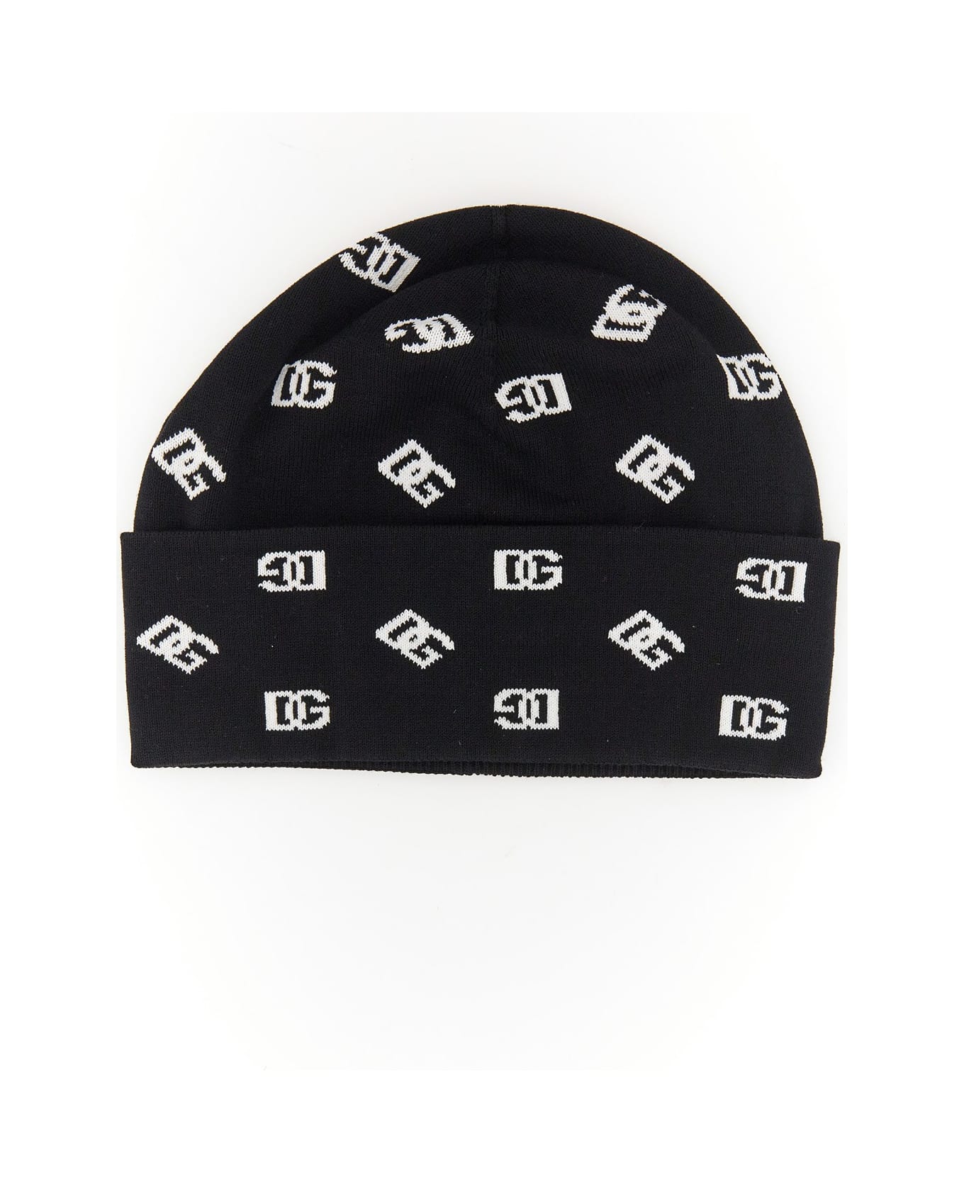 Dolce & Gabbana Clean Hat With Logo - NERO