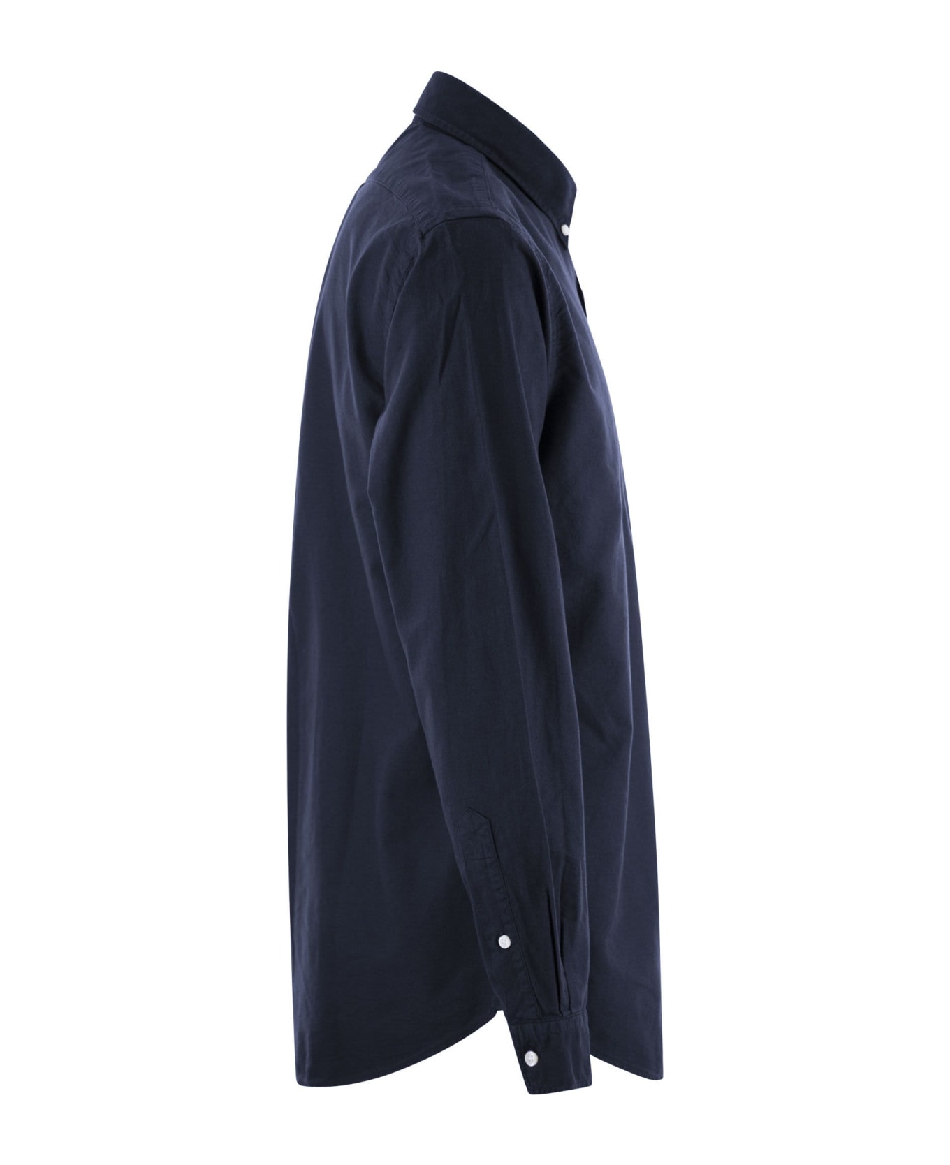 Polo Ralph Lauren Custom-fit Garment Dyed Oxford Shirt - Navy