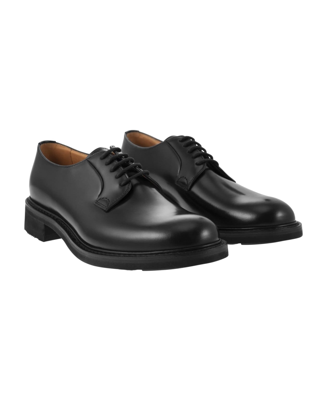 Church's Shannon - Leather Derby - Nero