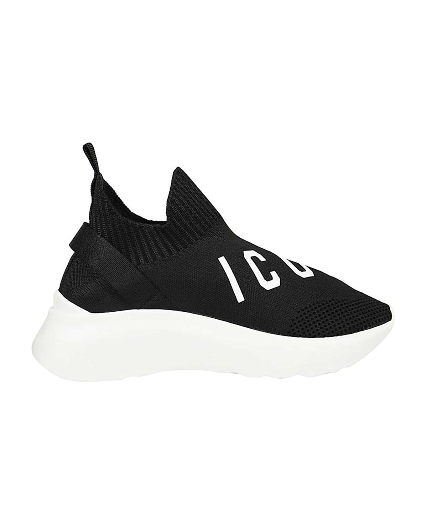 Dsquared2 Logo Sneakers - Black