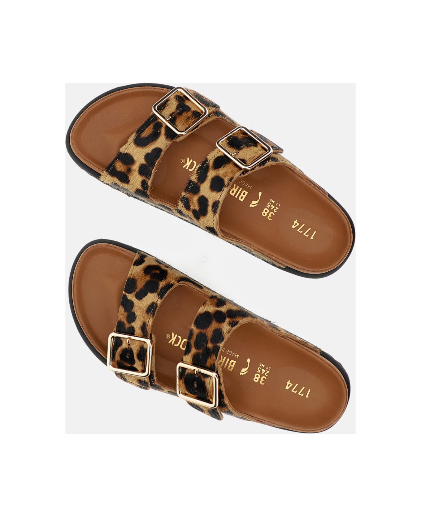 Birkenstock Becomes Berlin Arizona Pony Like Fur Exq 1774 - MultiColour