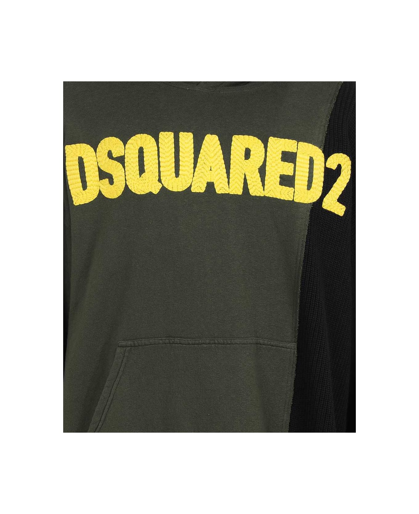 Dsquared2 Hooded Sweatshirt - green