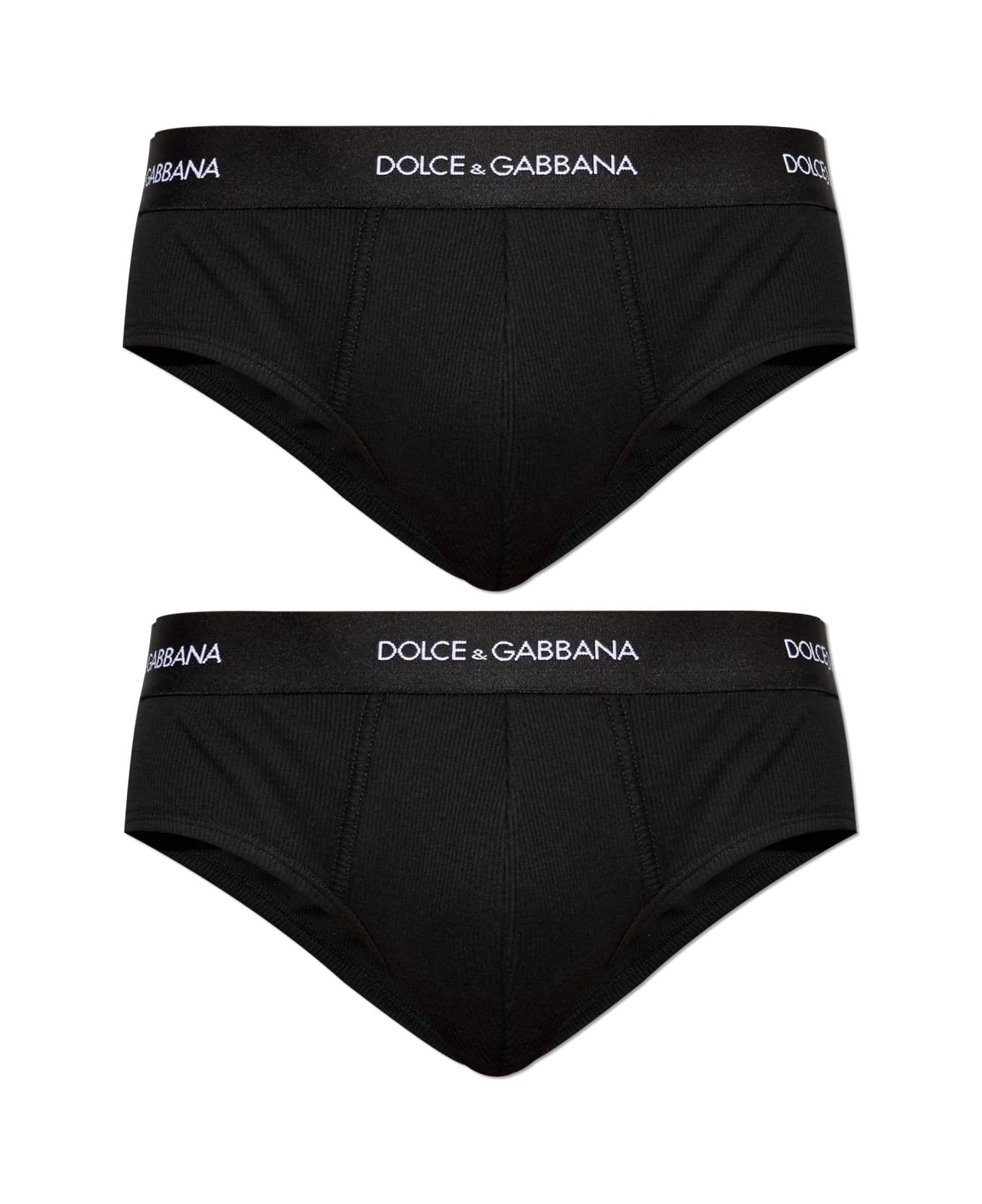 Dolce 
Gabbana 2-pack Briefs - Black