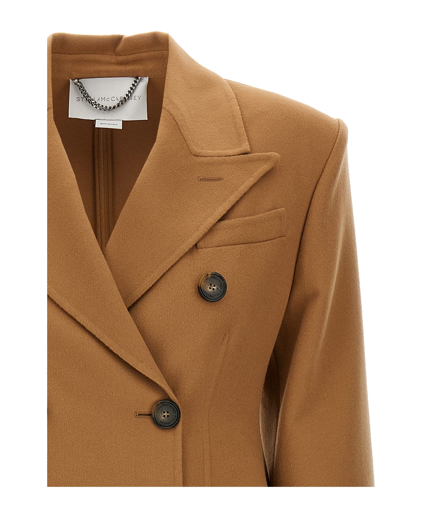 Stella McCartney Wool Coat - Beige