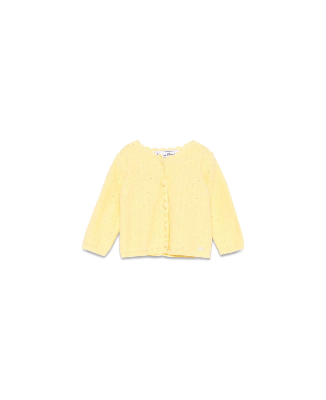 Tartine et Chocolat Cardigan - YELLOW