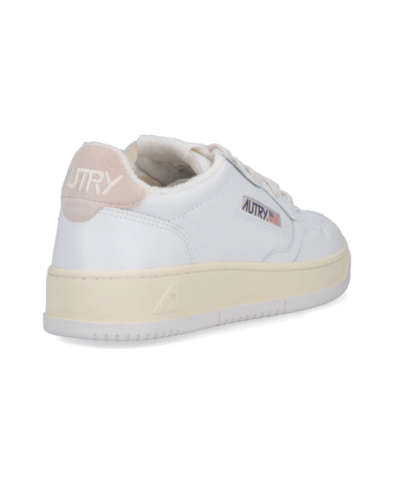 Autry 'medalist' Low-top Sneakers - White