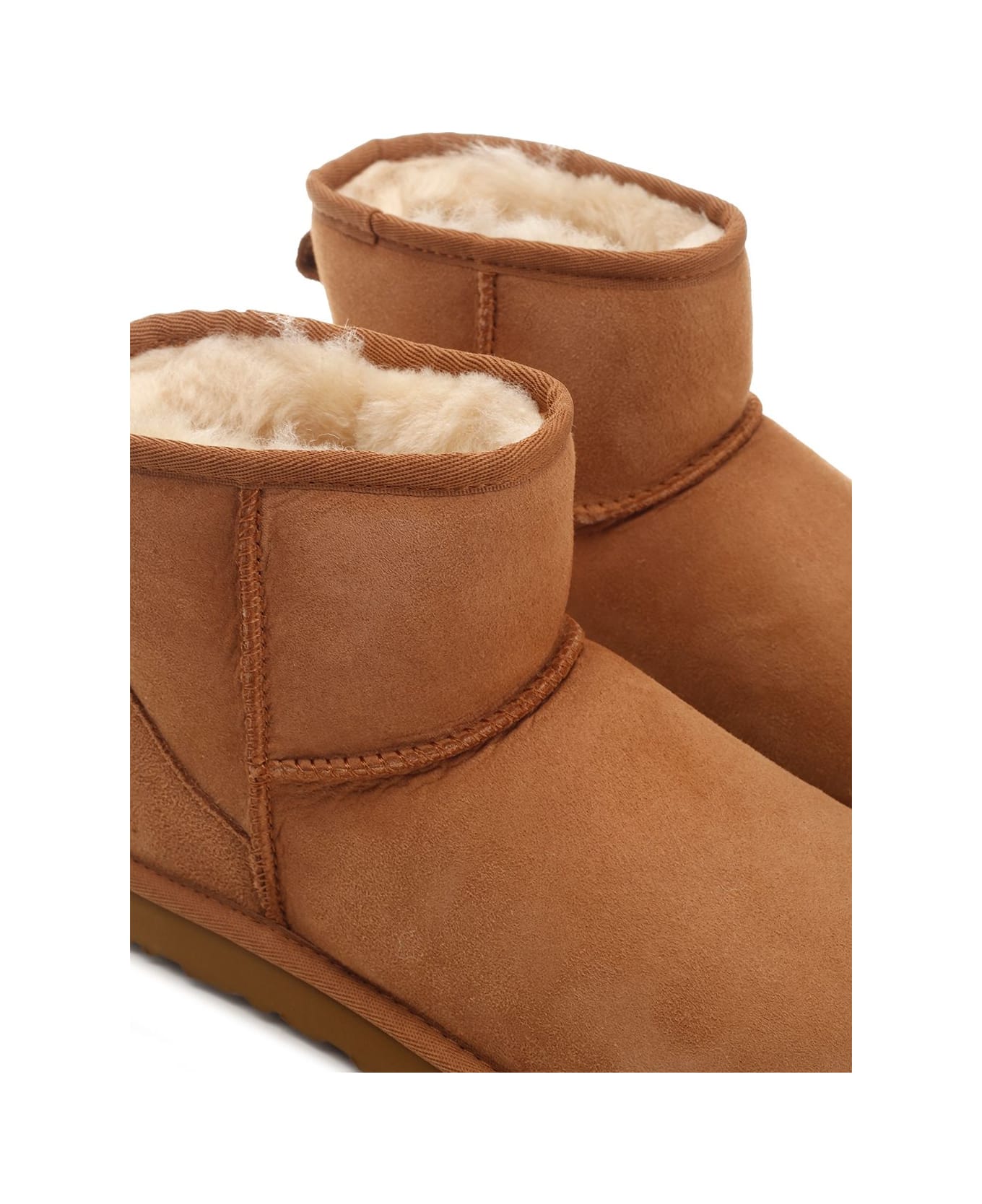 UGG 
classic Mini
 Ankle Boots - Beige