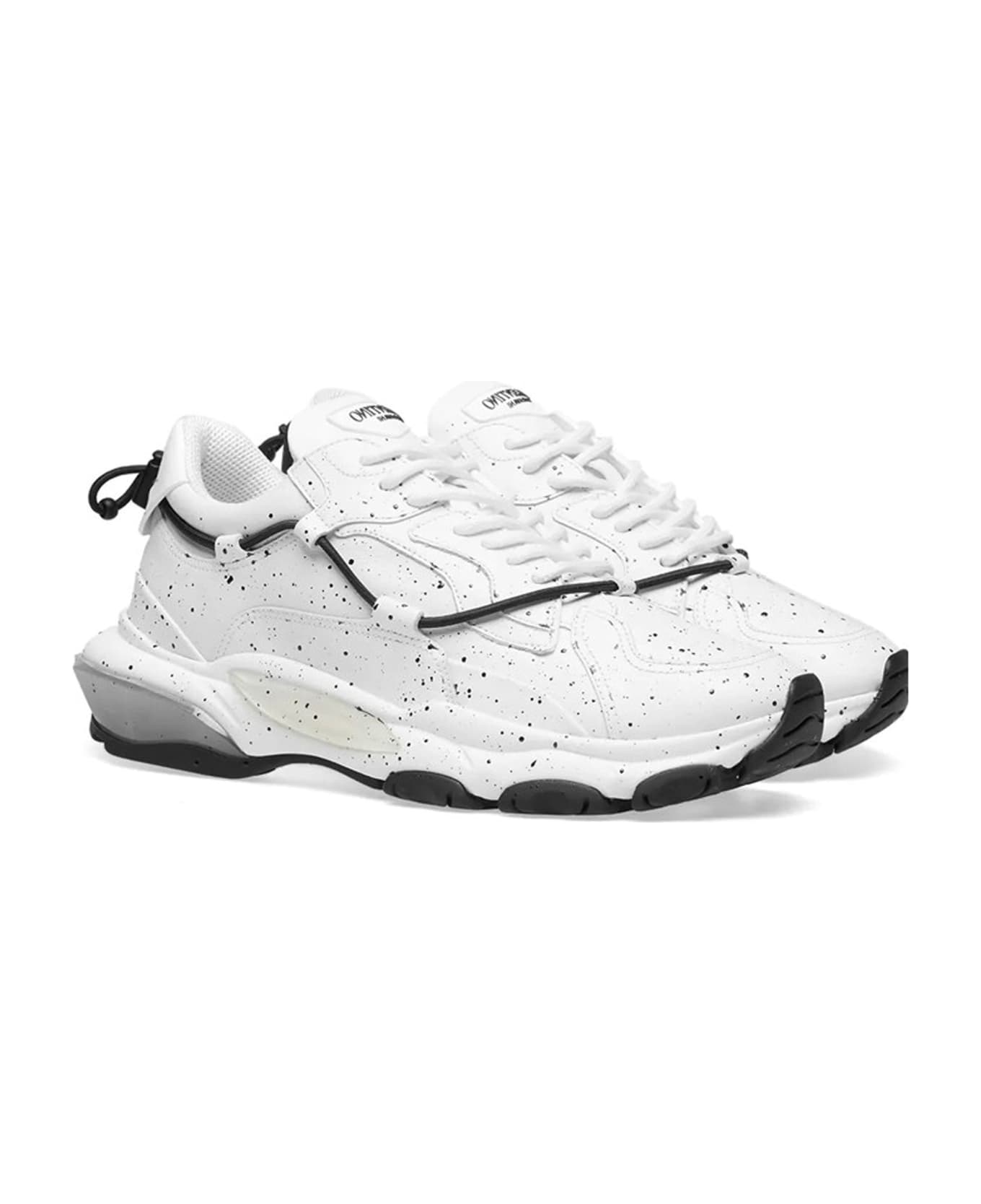 Valentino Garavani Bounce Leather Sneakers - White