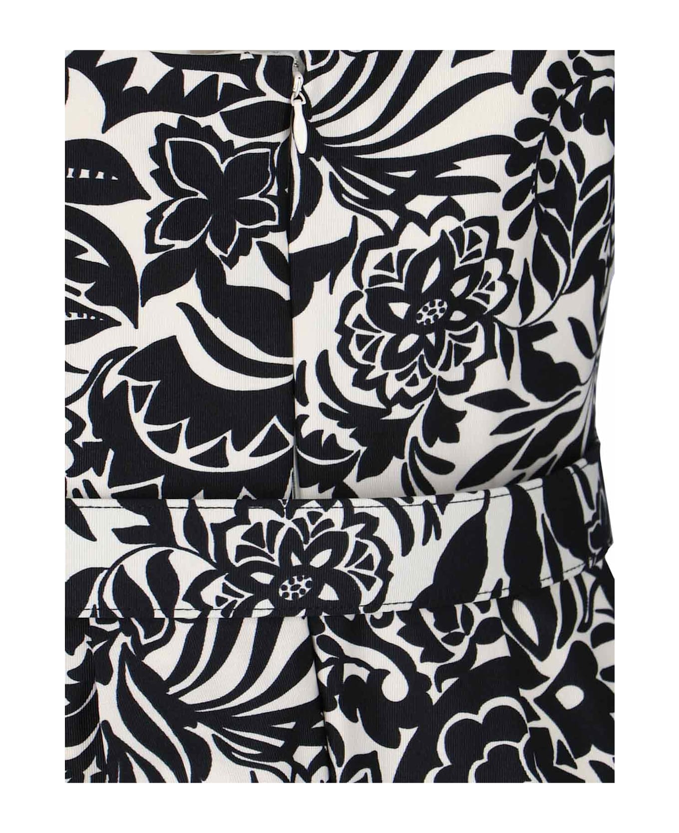 Ralph Lauren Belted Midi Dress - black