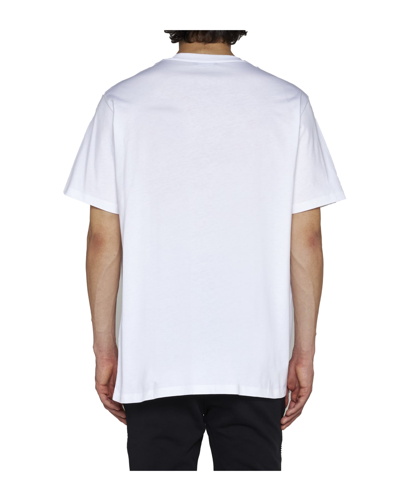 Balmain White '70's' T-shirt - Bianco