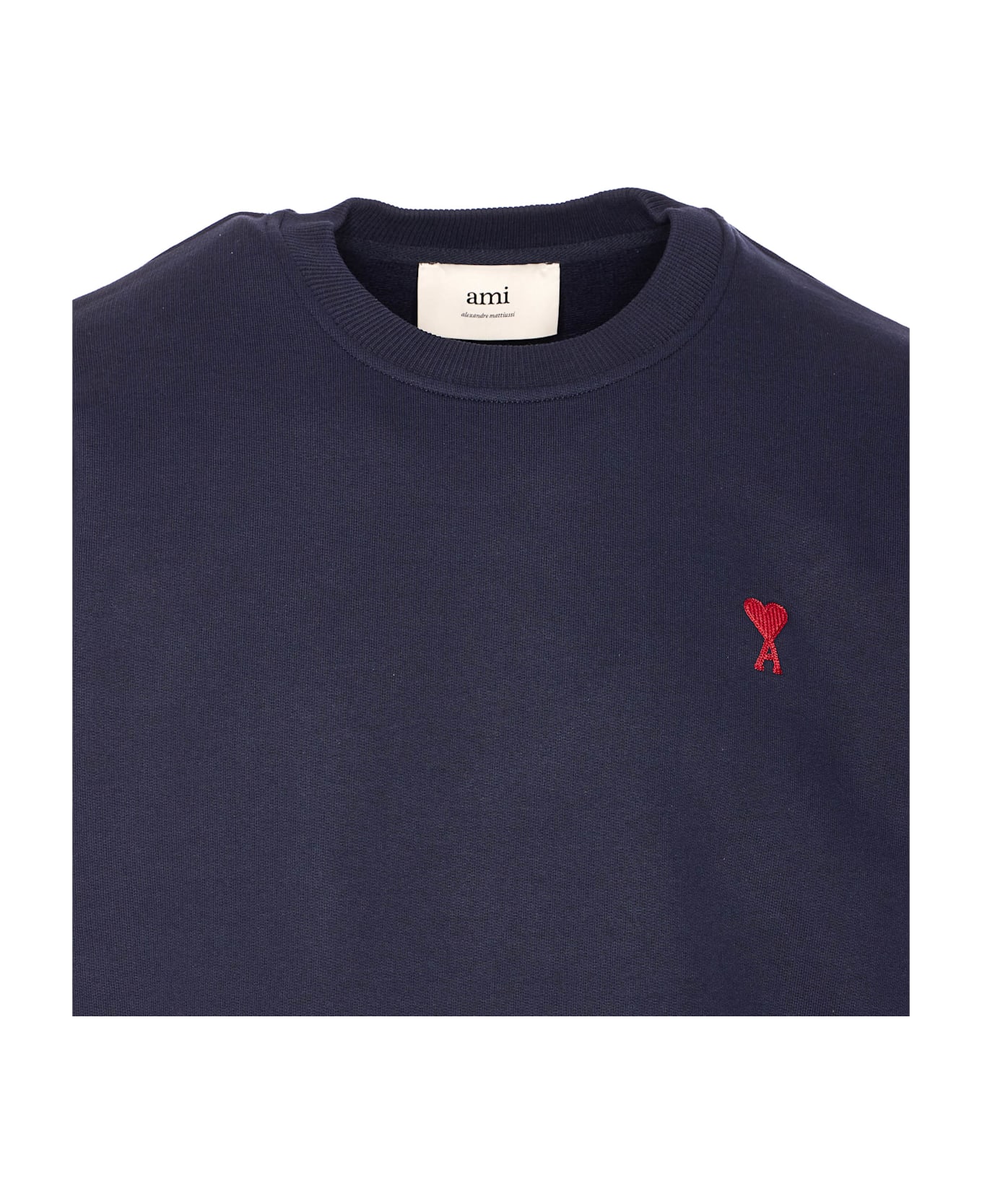 Ami Alexandre Mattiussi Ami De Coeur Classic Sweatshirt - BLUE