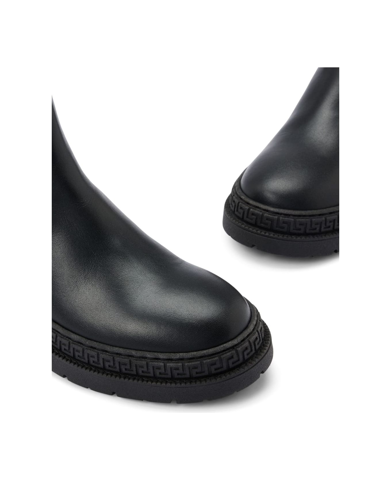 Versace Burgundy Baby Boots