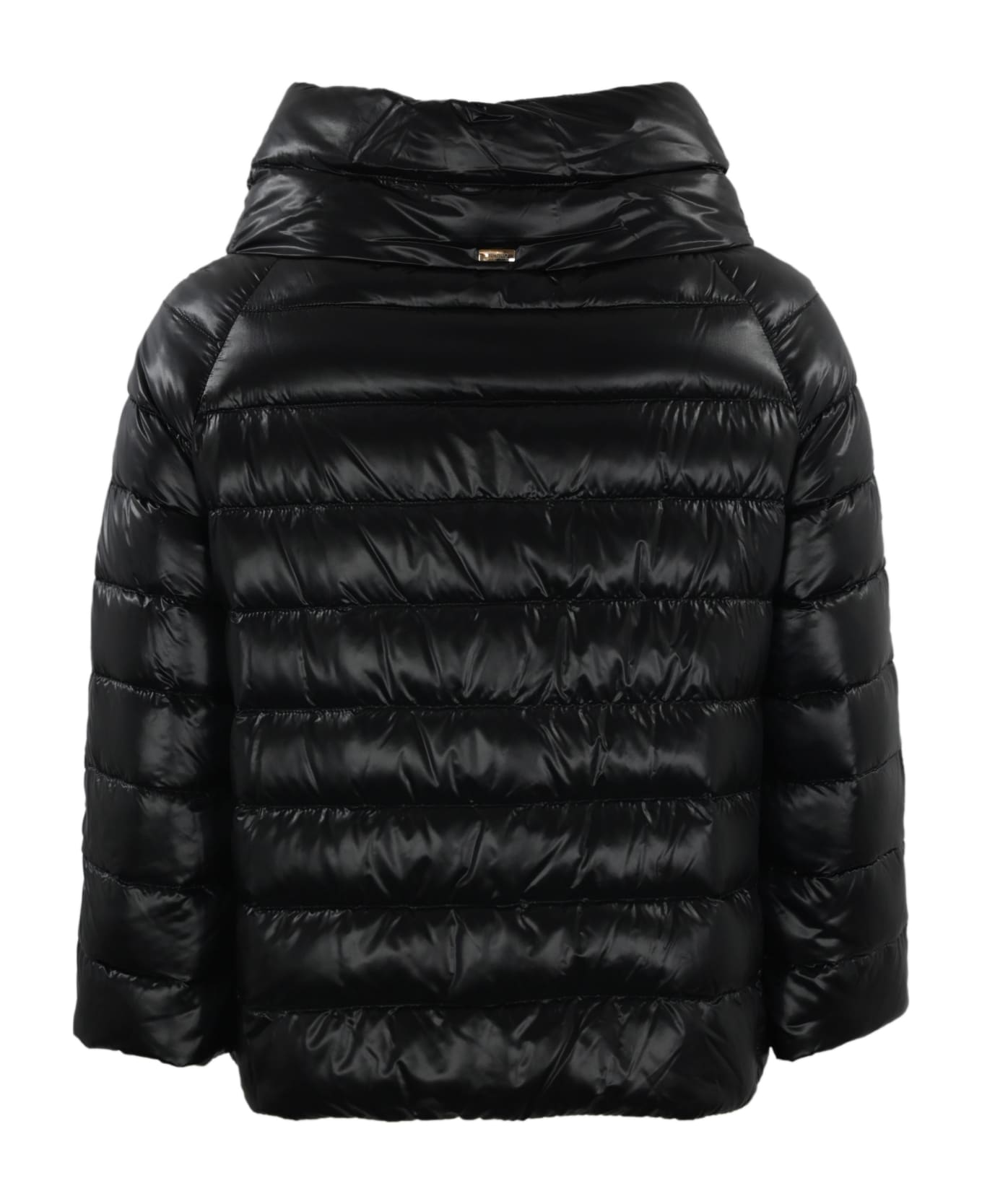 Herno Nylon Cape - BLACK