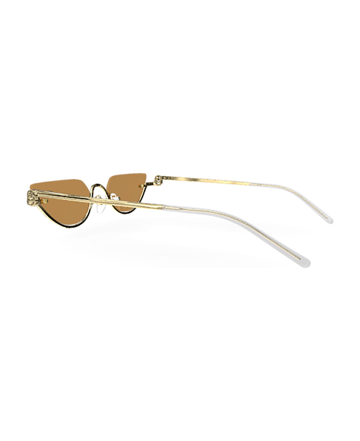 Gucci Eyewear GG1603S Sunglasses - Gold Gold Brown