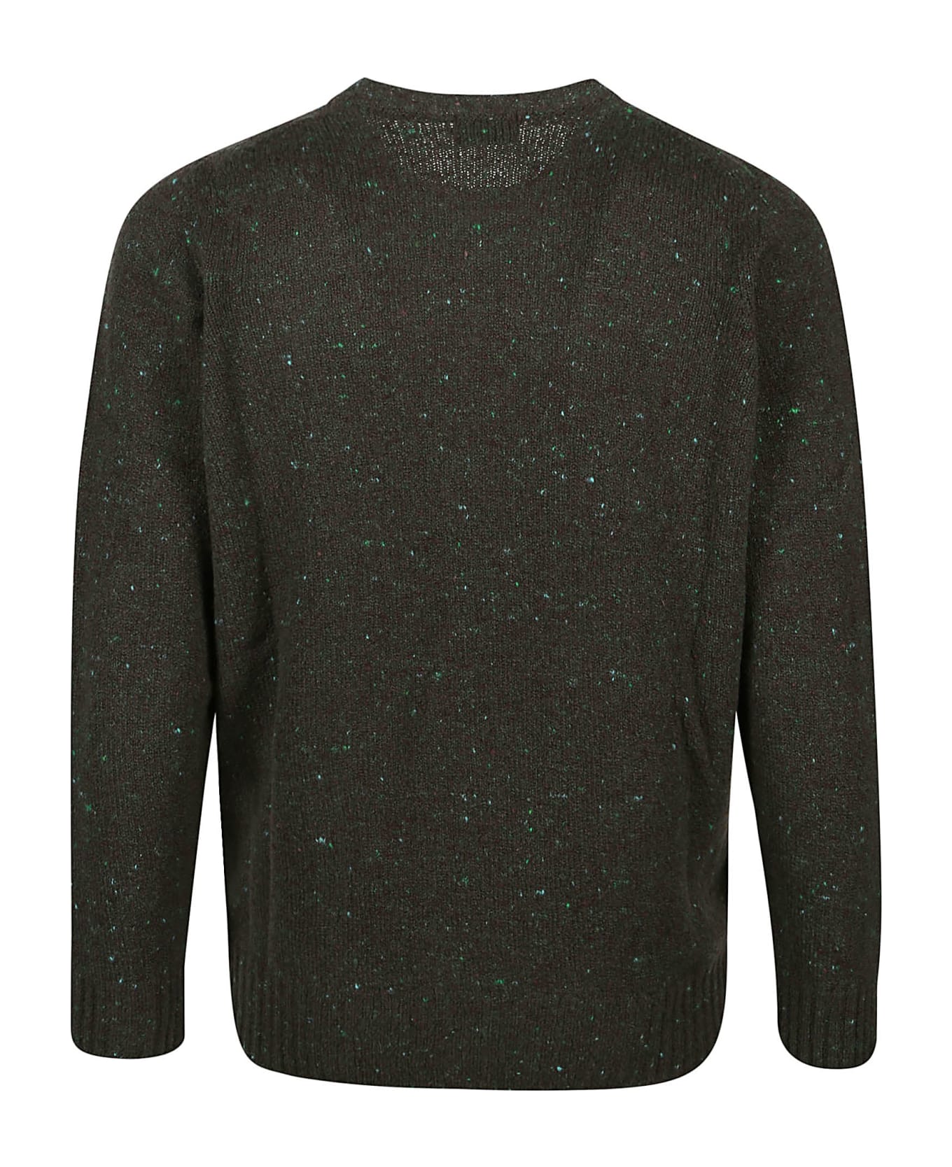 Drumohr Round Neck Sweater - Verde Melange