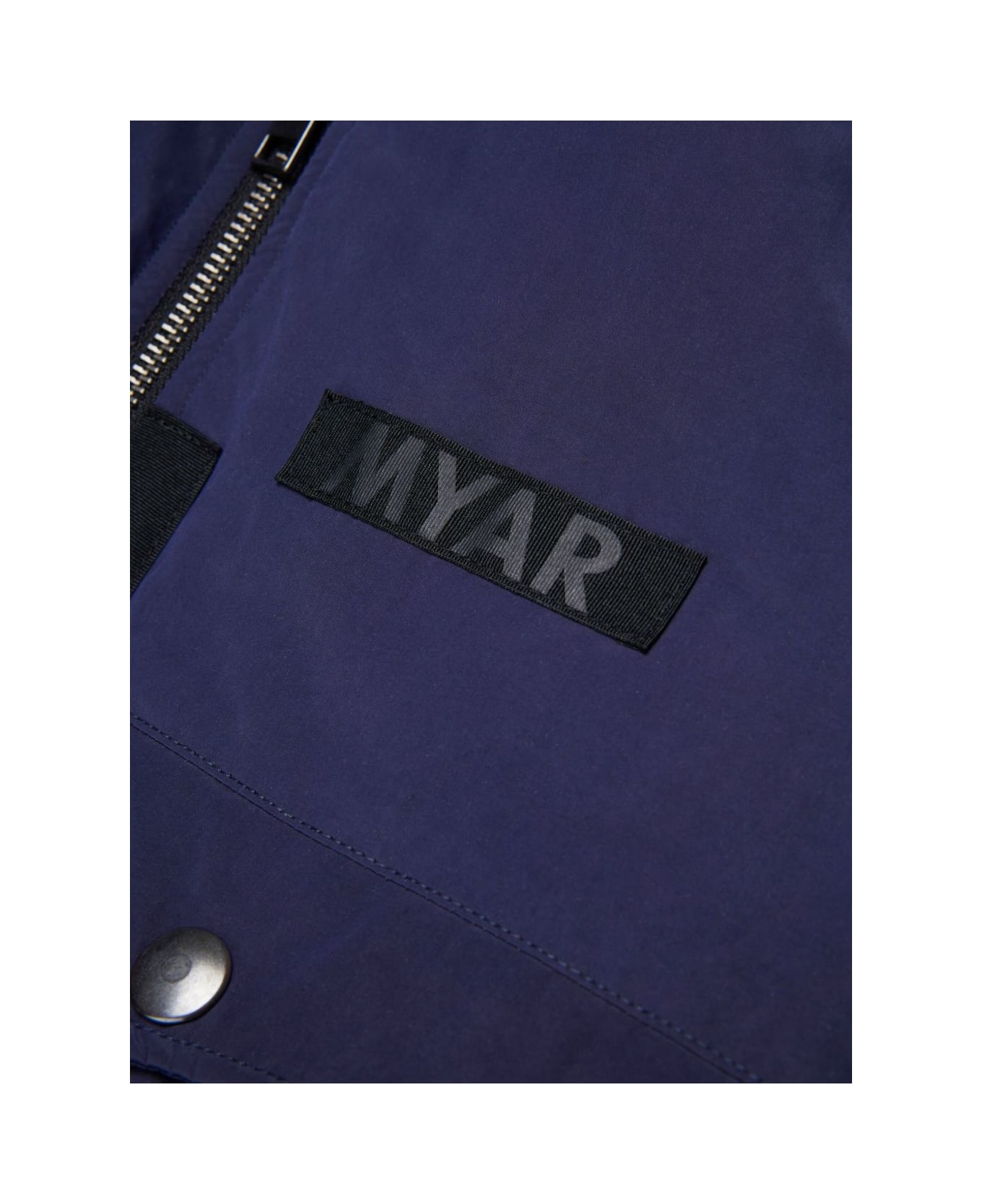 MYAR Patchwork Bomber Jacket - Blue