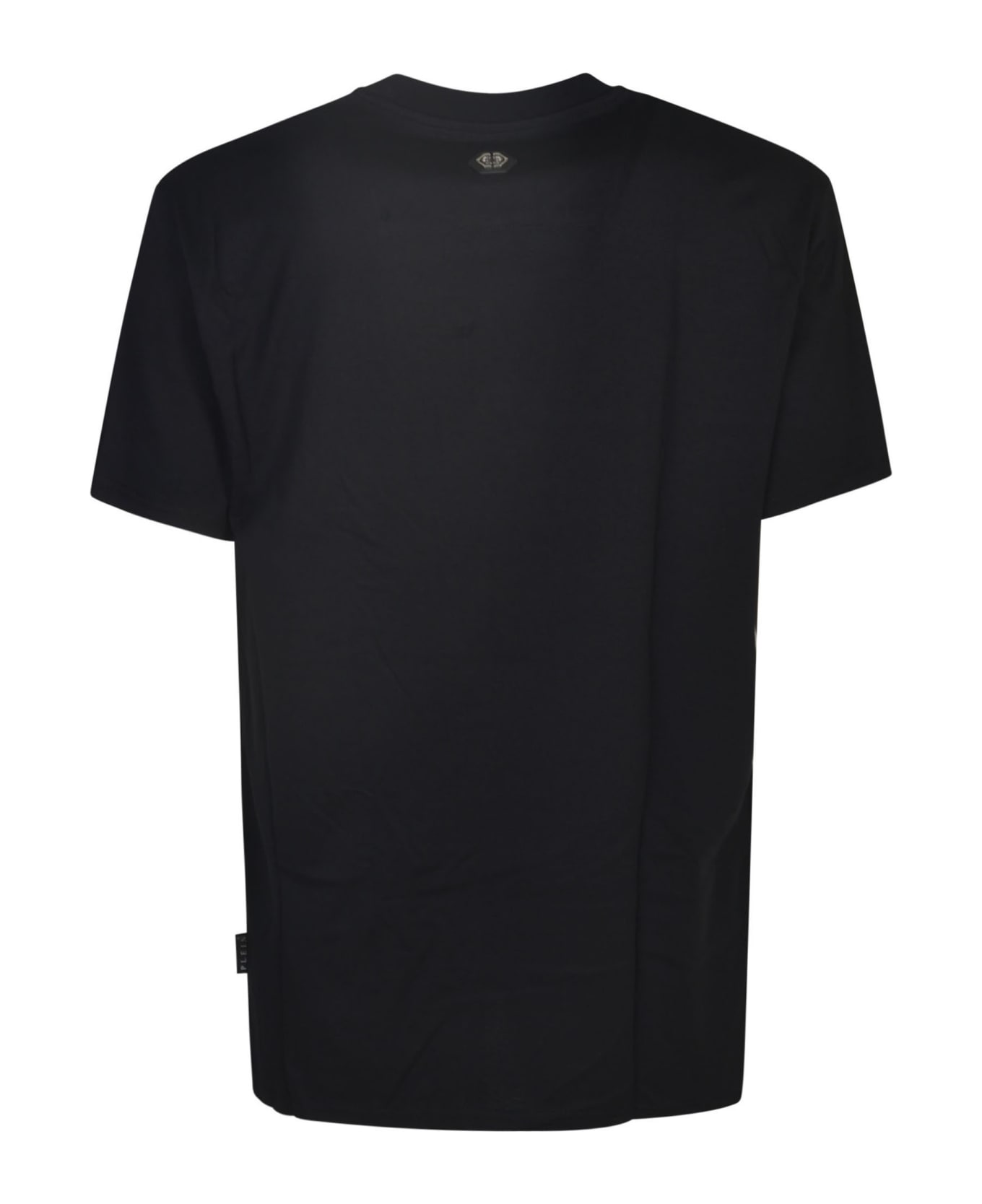 Philipp Plein Logo Skull T-shirt - Black シャツ
