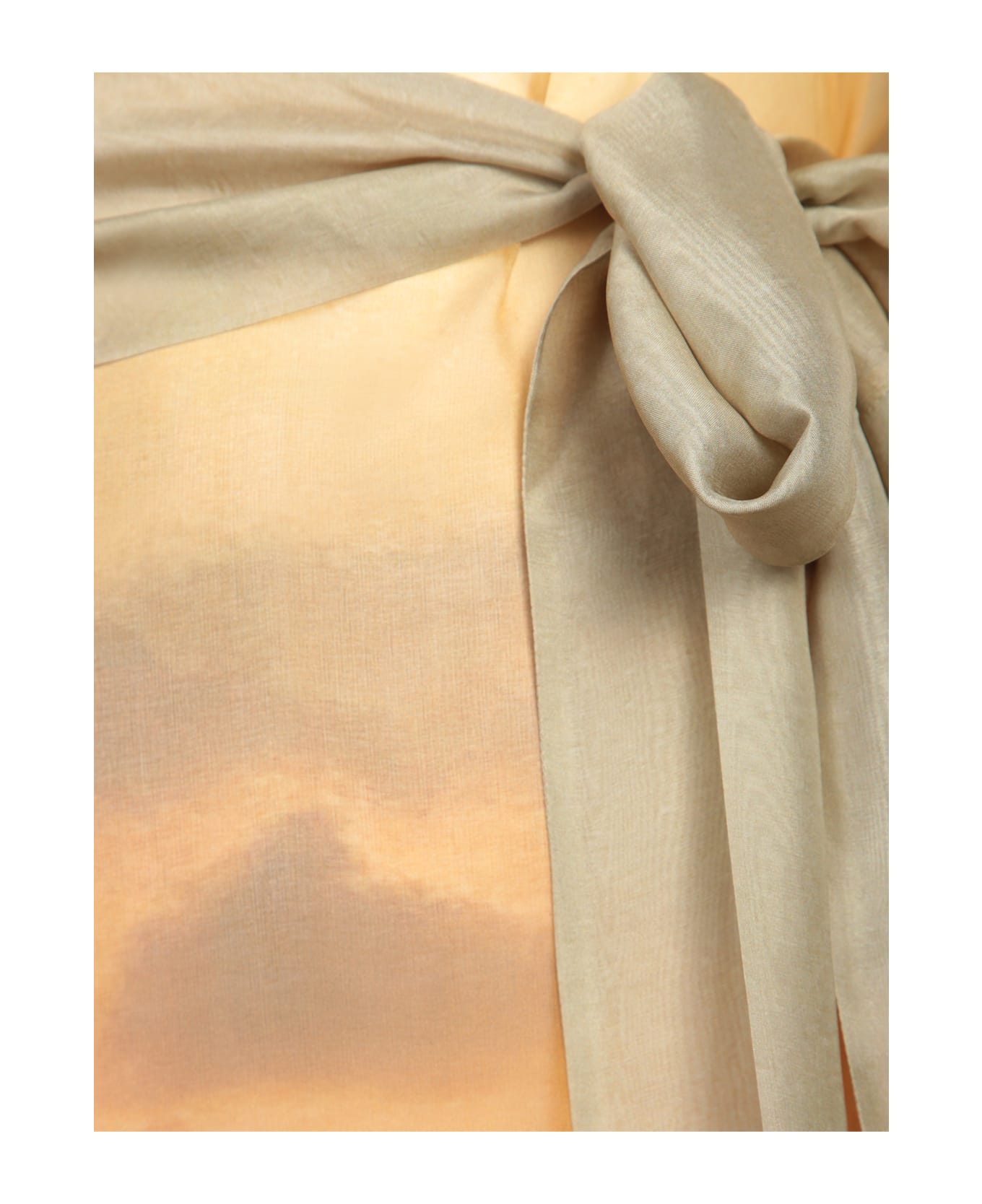 Roberto Cavalli Sunset Multi-color Kaftan Dress - Orange