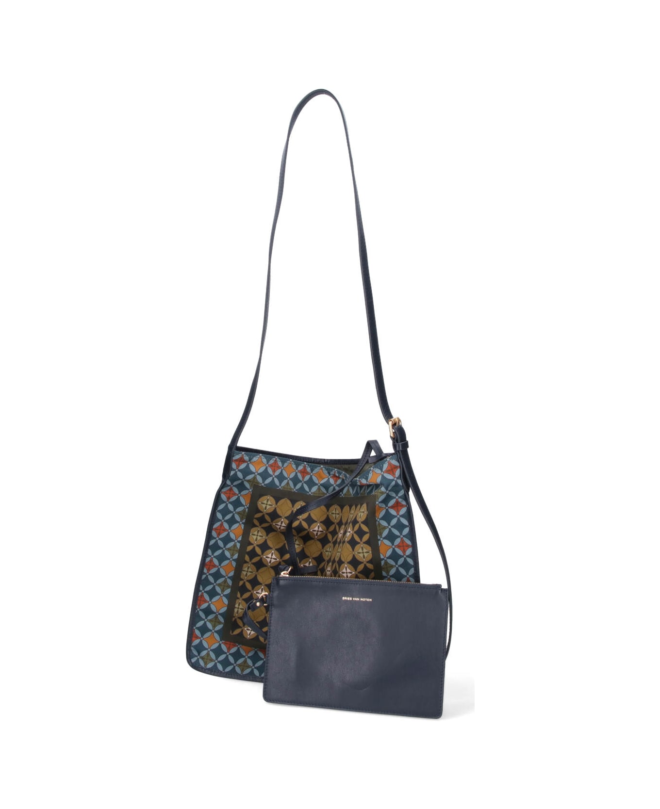 Dries Van Noten 
scarf
 Shoulder Bag - Green