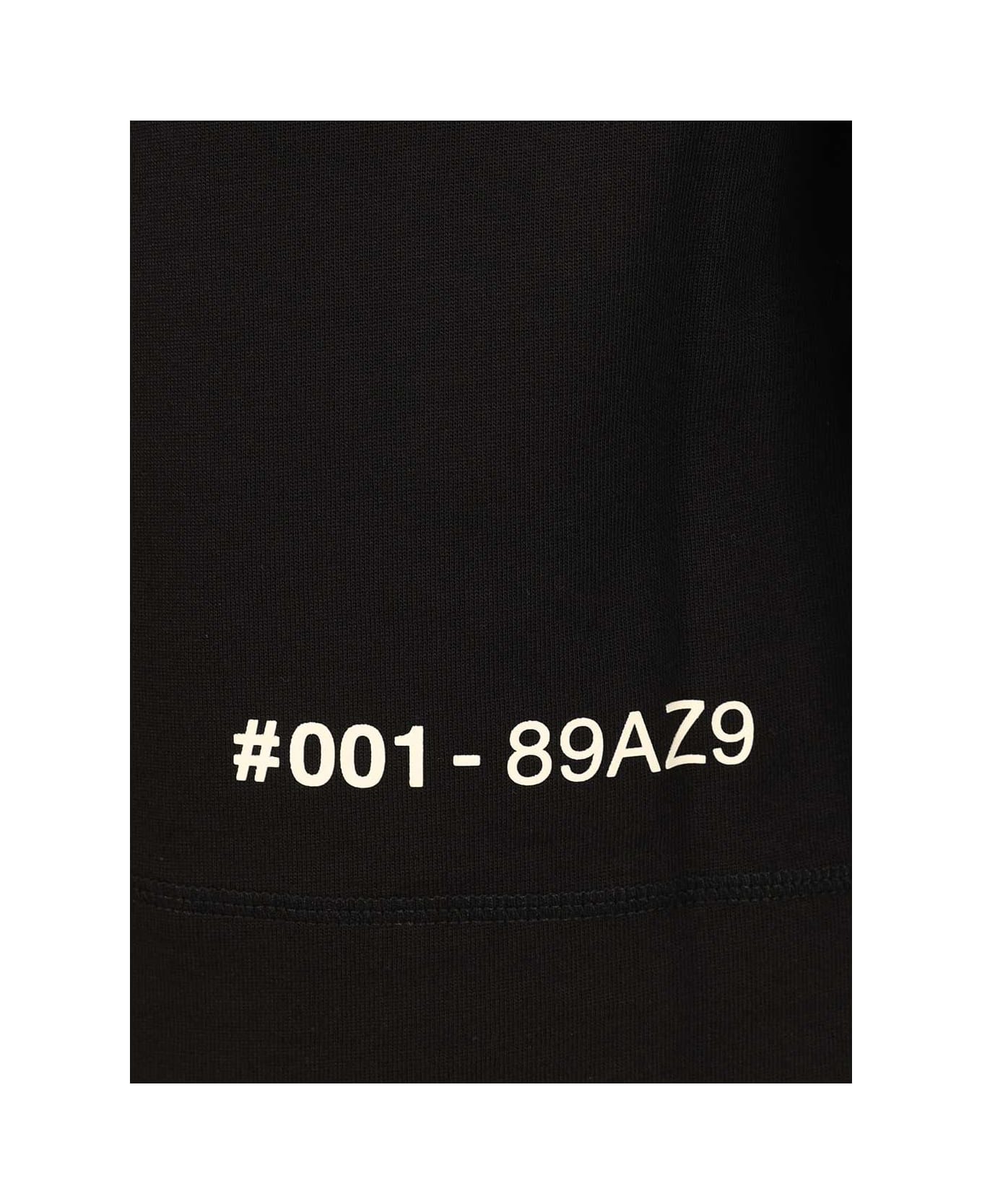 Moncler Grenoble Crew Neck Cotton T-shirt - BLACK