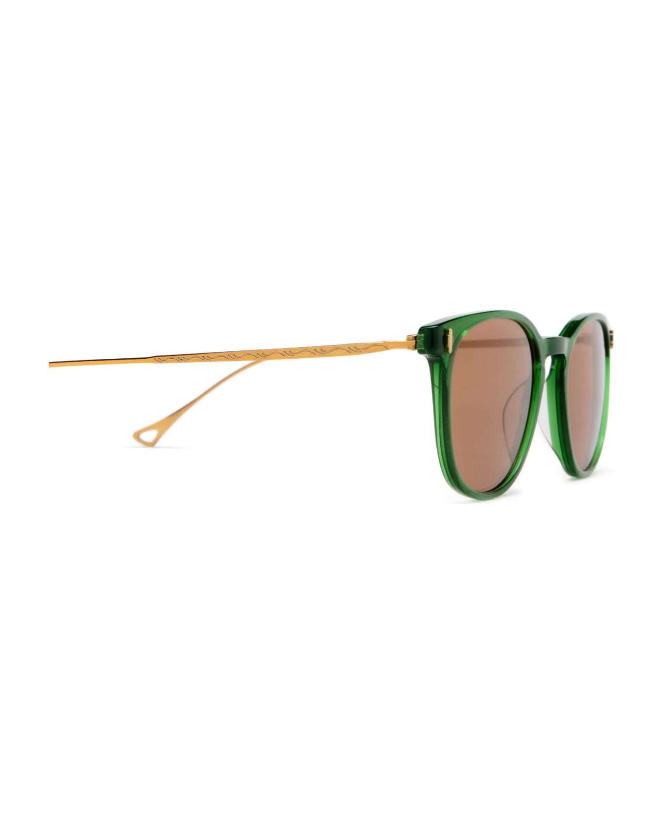 Eyepetizer Charles Transparent Green Sunglasses - Transparent Green