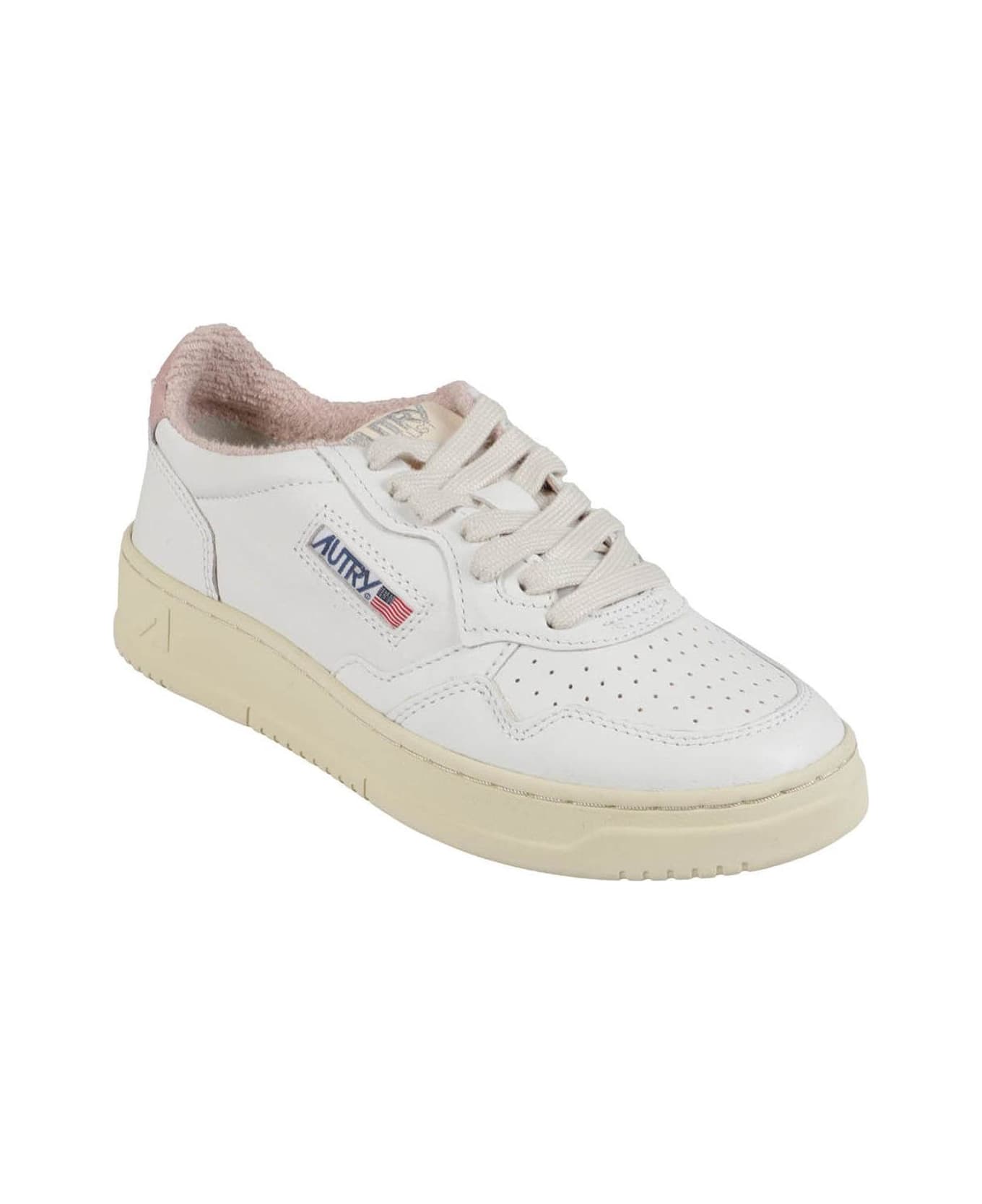 Autry Medalist Low Wom Sneakers - White Powder スニーカー