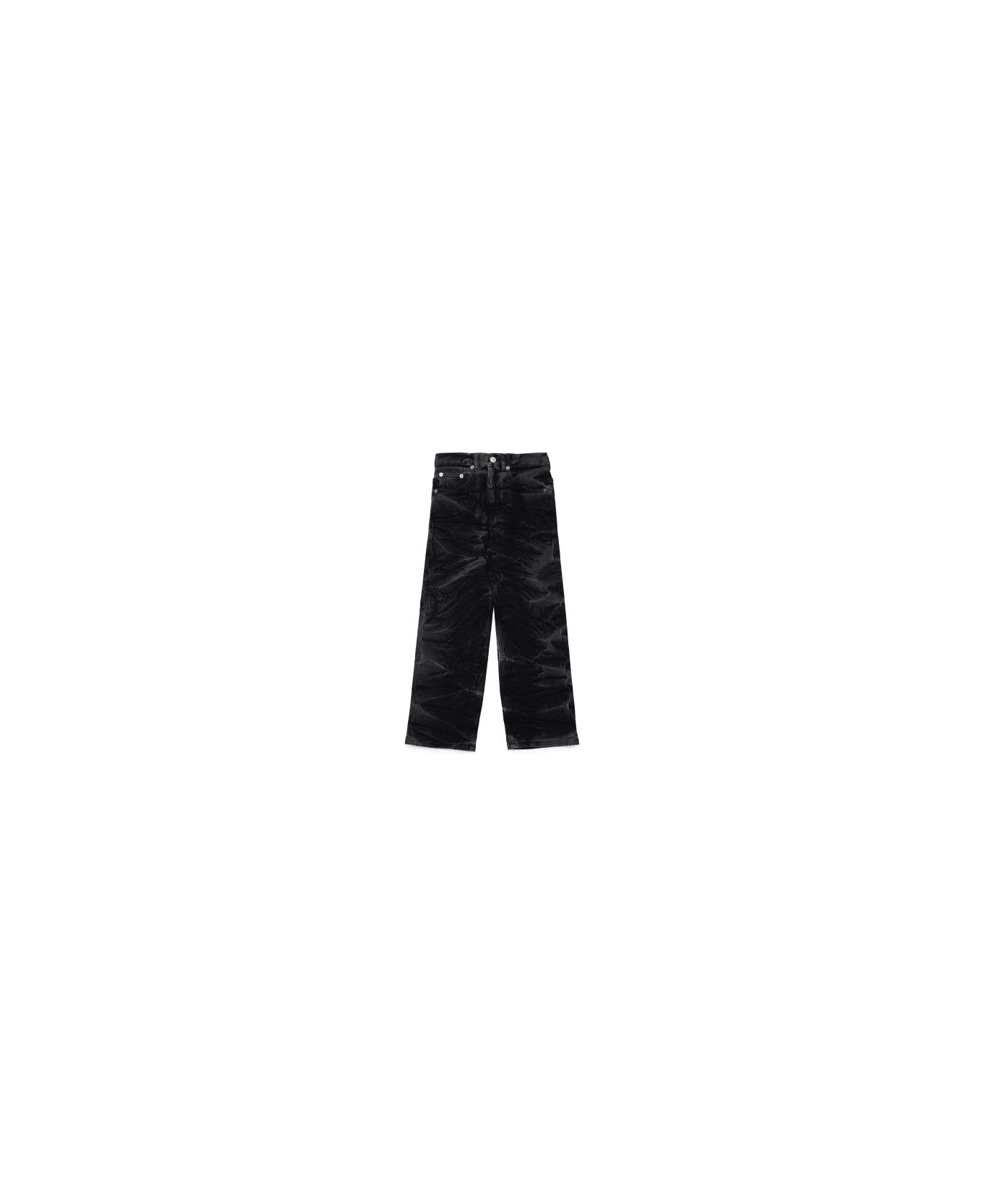 MM6 Maison Margiela Swapped Effect Jeans - Black