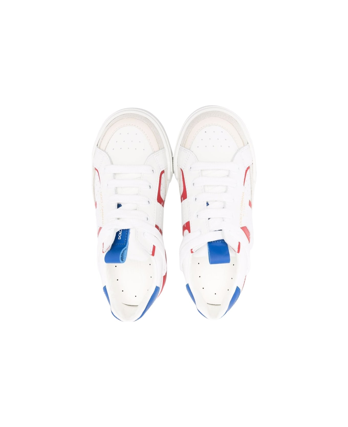 Dolce & Gabbana Low Lace-up Sneaker - WHITE