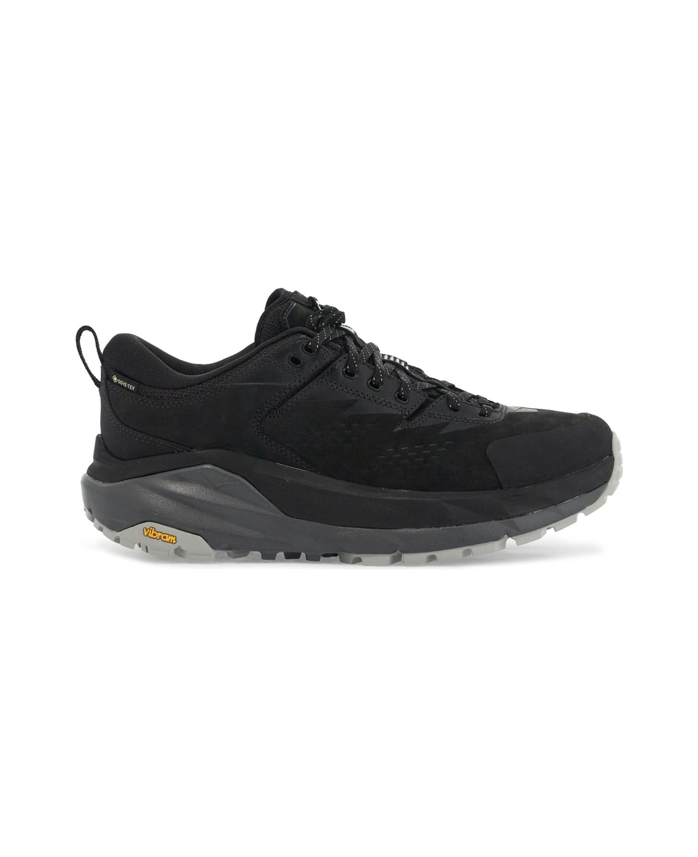 Hoka Elite Terrain System Kaha Low Gore-tex Trek - BLACK / SATELLITE GREY (Black)