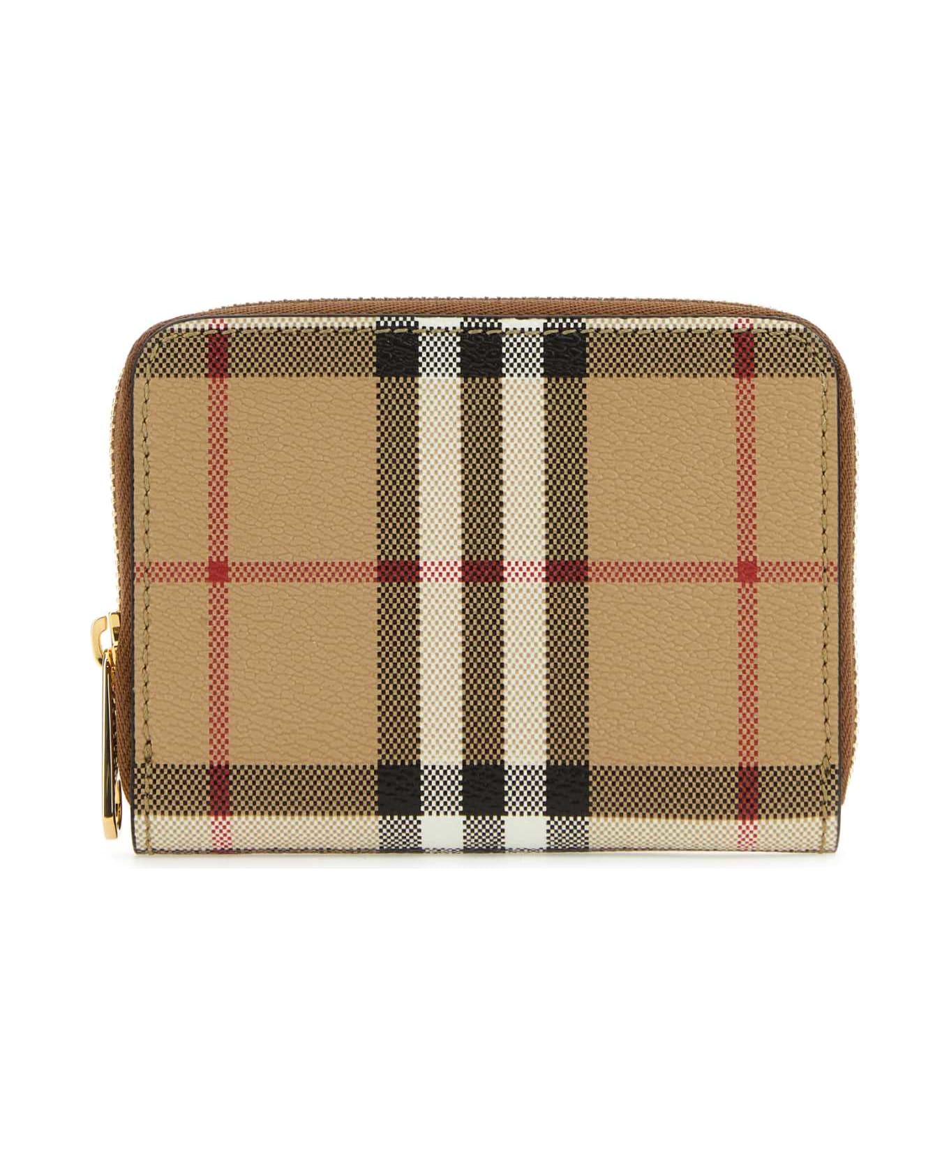 Burberry Printed E-canvas Wallet - VINTCHCKBRIRBROWN