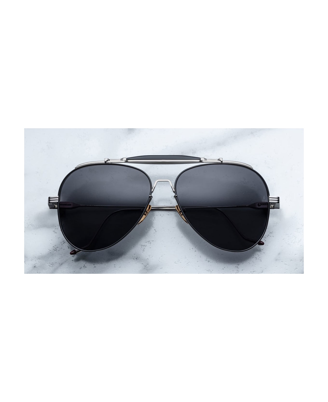 Jacques Marie Mage Peyote - Silver Fox Sunglasses - Silver