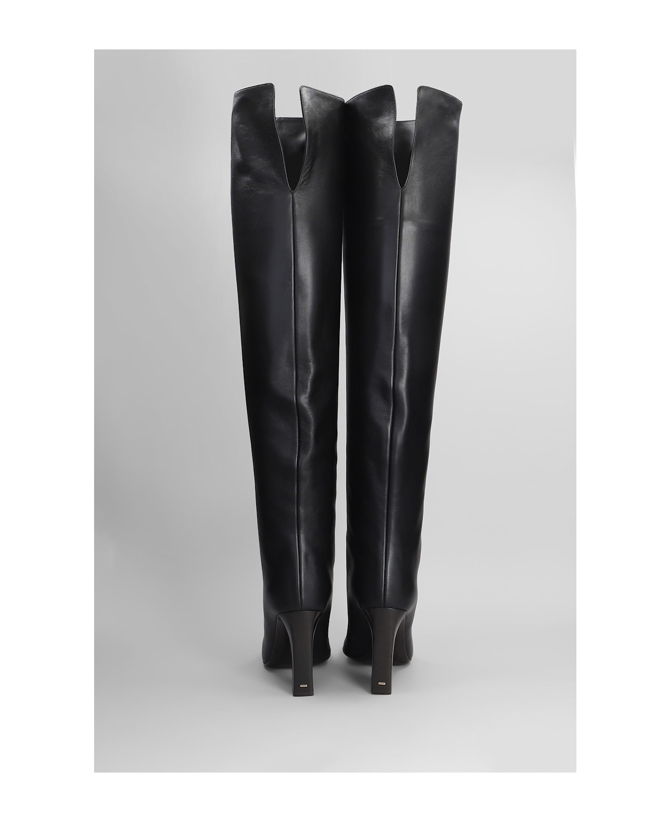Giuseppe Zanotti Brenda 90 High Heels Boots In Black Leather - black