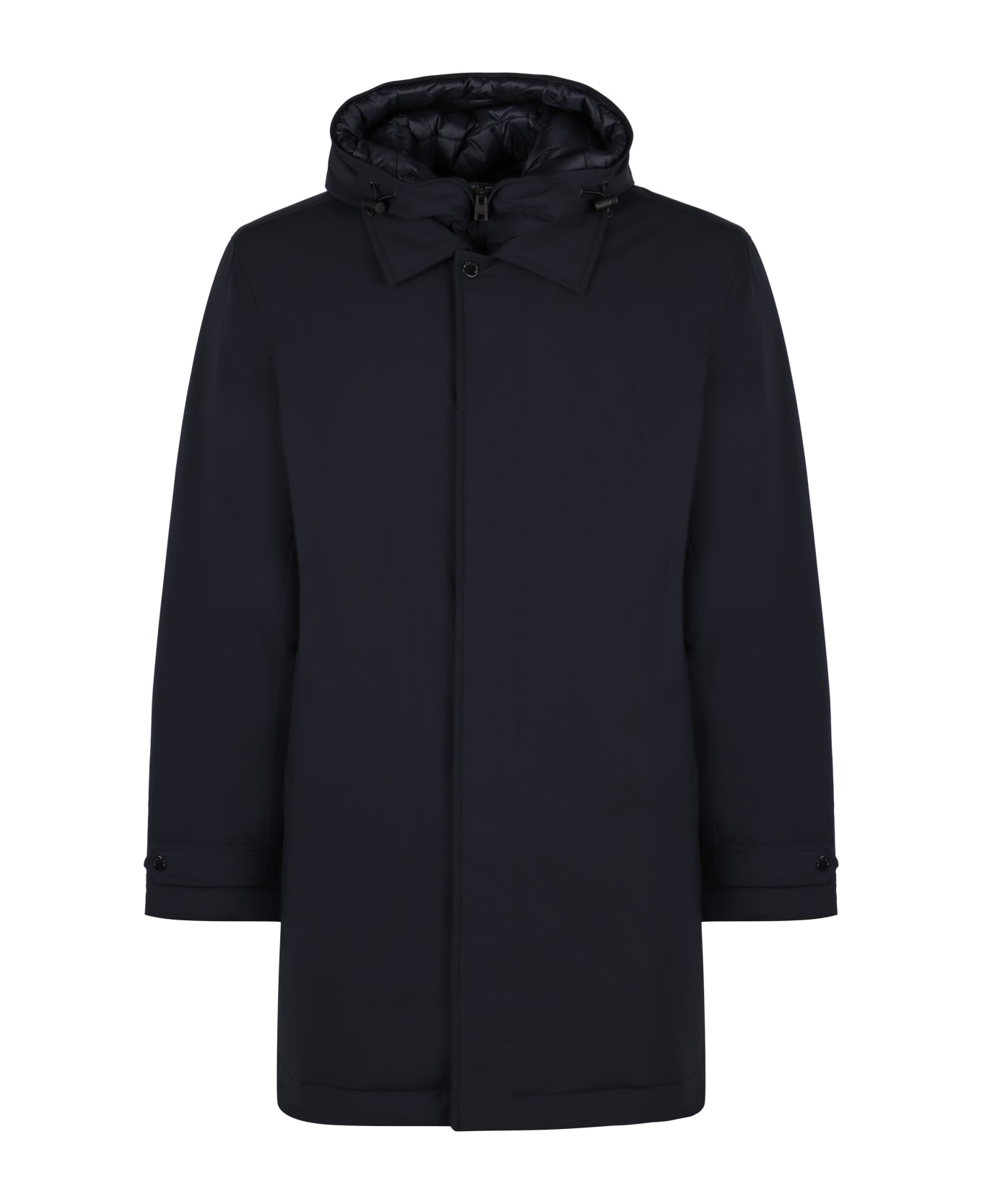 Woolrich Nylon Parka - blue
