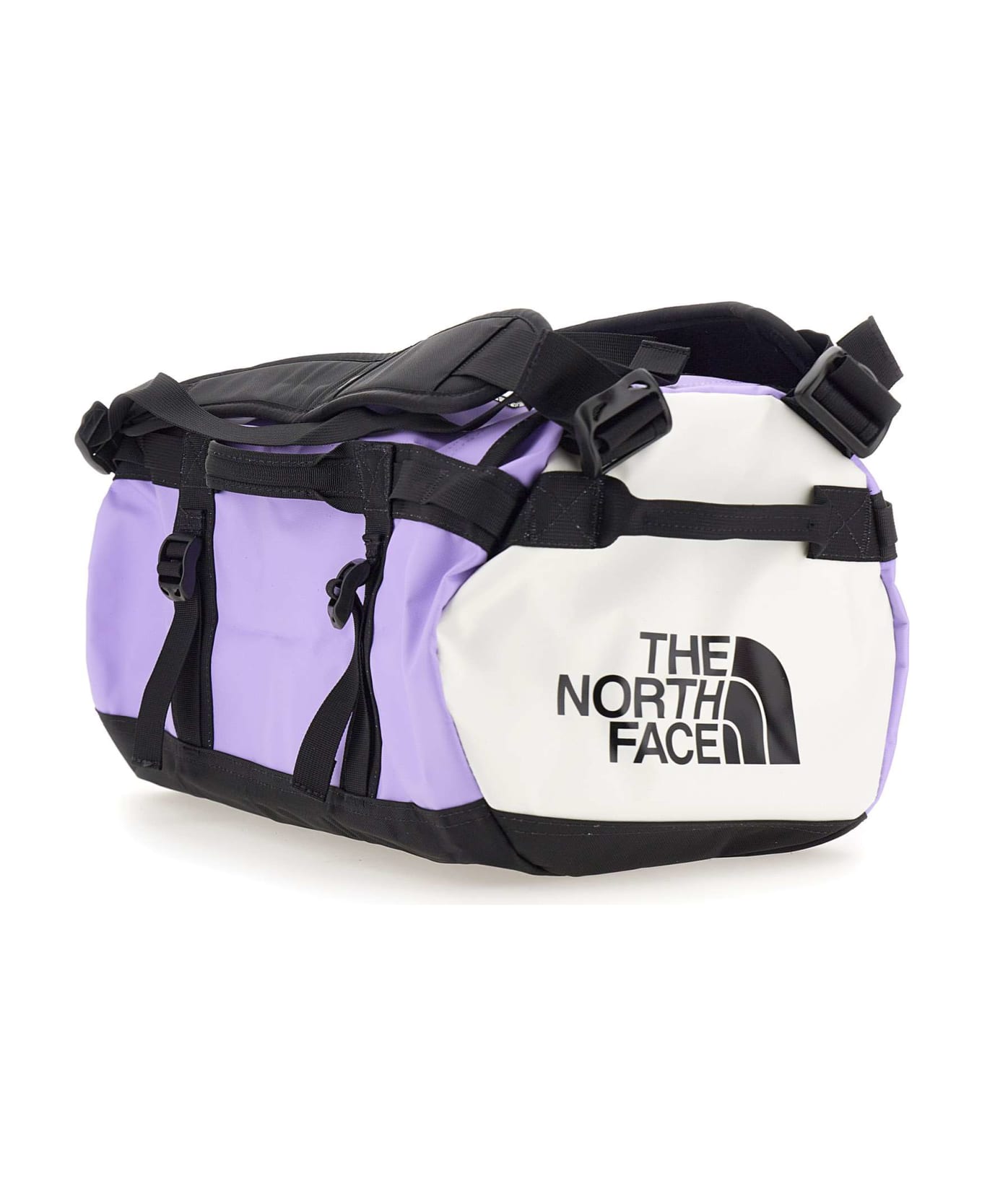 The North Face "base Camp Duffel" Travel Bag - LILAC/GREEN