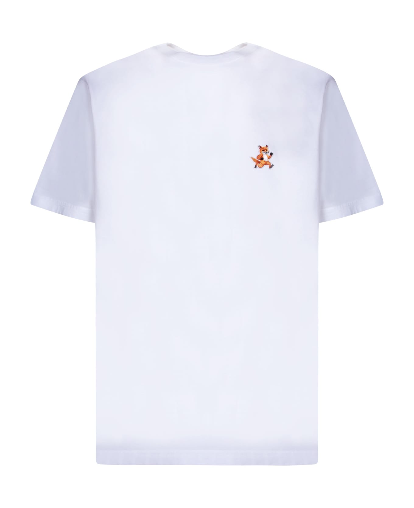 Maison Kitsuné Speedy Fox White T-shirt - White