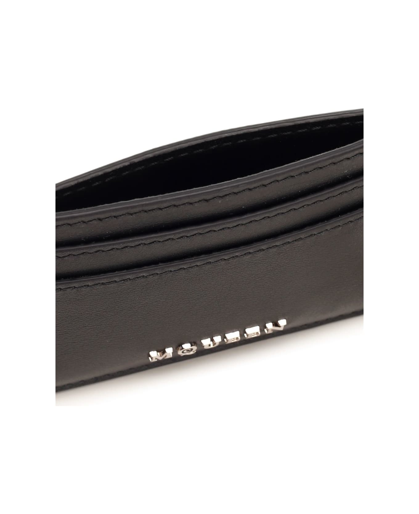 Alexander McQueen "sling" Card Holder - Black