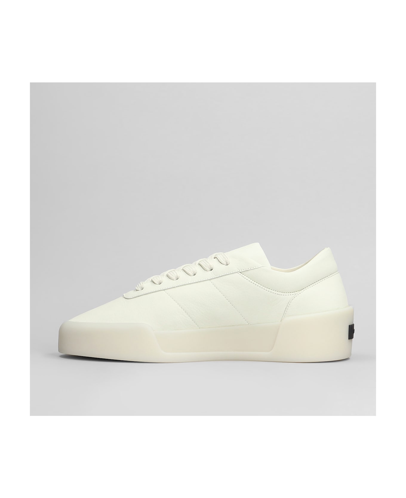 Fear of God Aerobic Low Sneakers In Beige Suede - beige