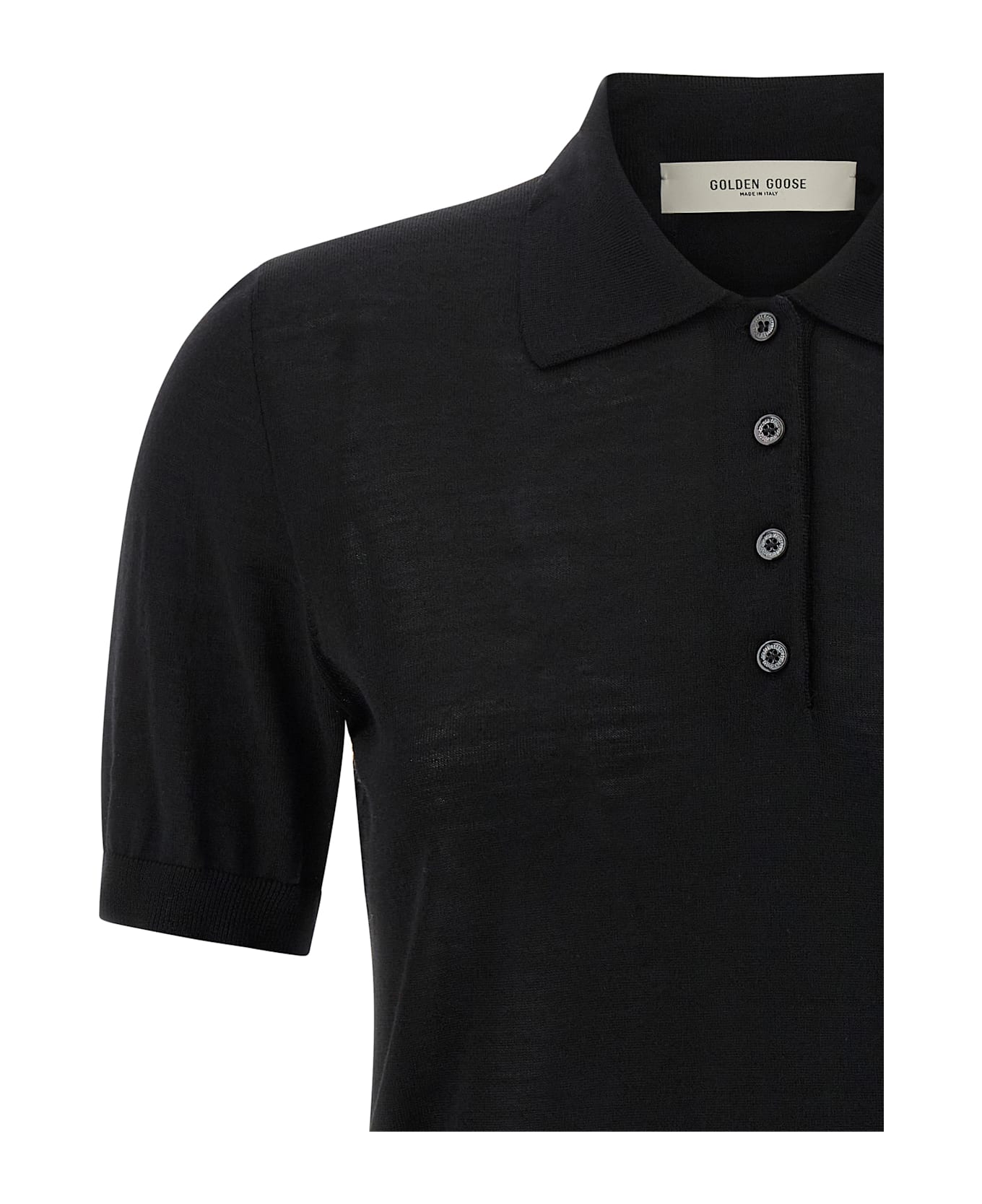 Golden Goose 
glenda
 Polo Shirt - Black  